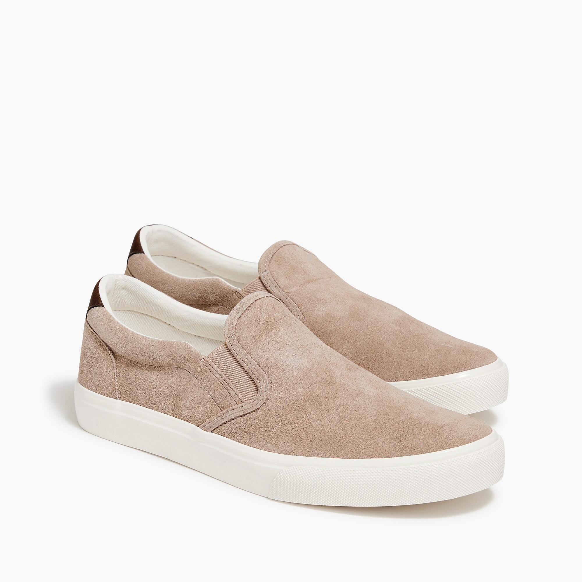 suede slip-on sneakers for men