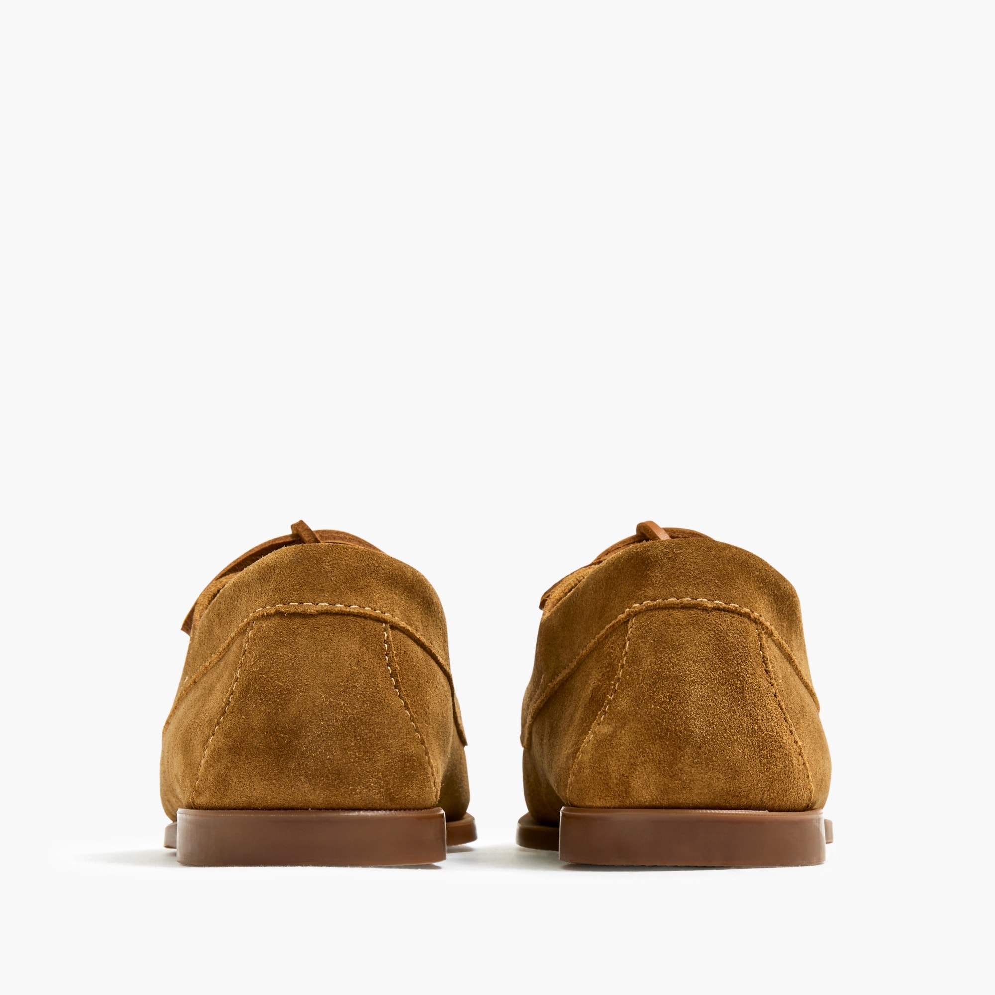 Suede camp shoes