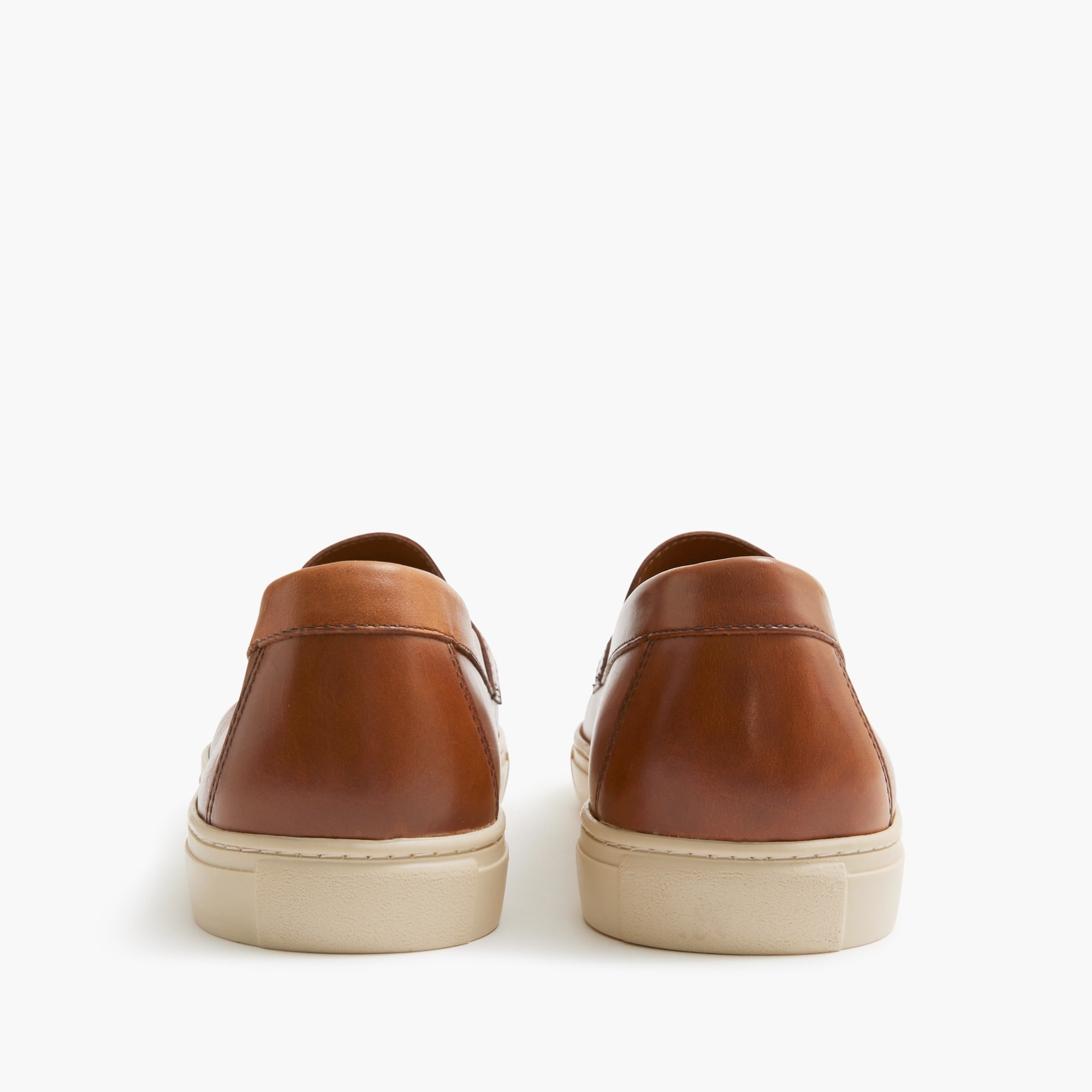 Leather hybrid casual loafers