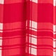 Gwen knee-length layered slip skirt in plaid crinkle chiffon undefined