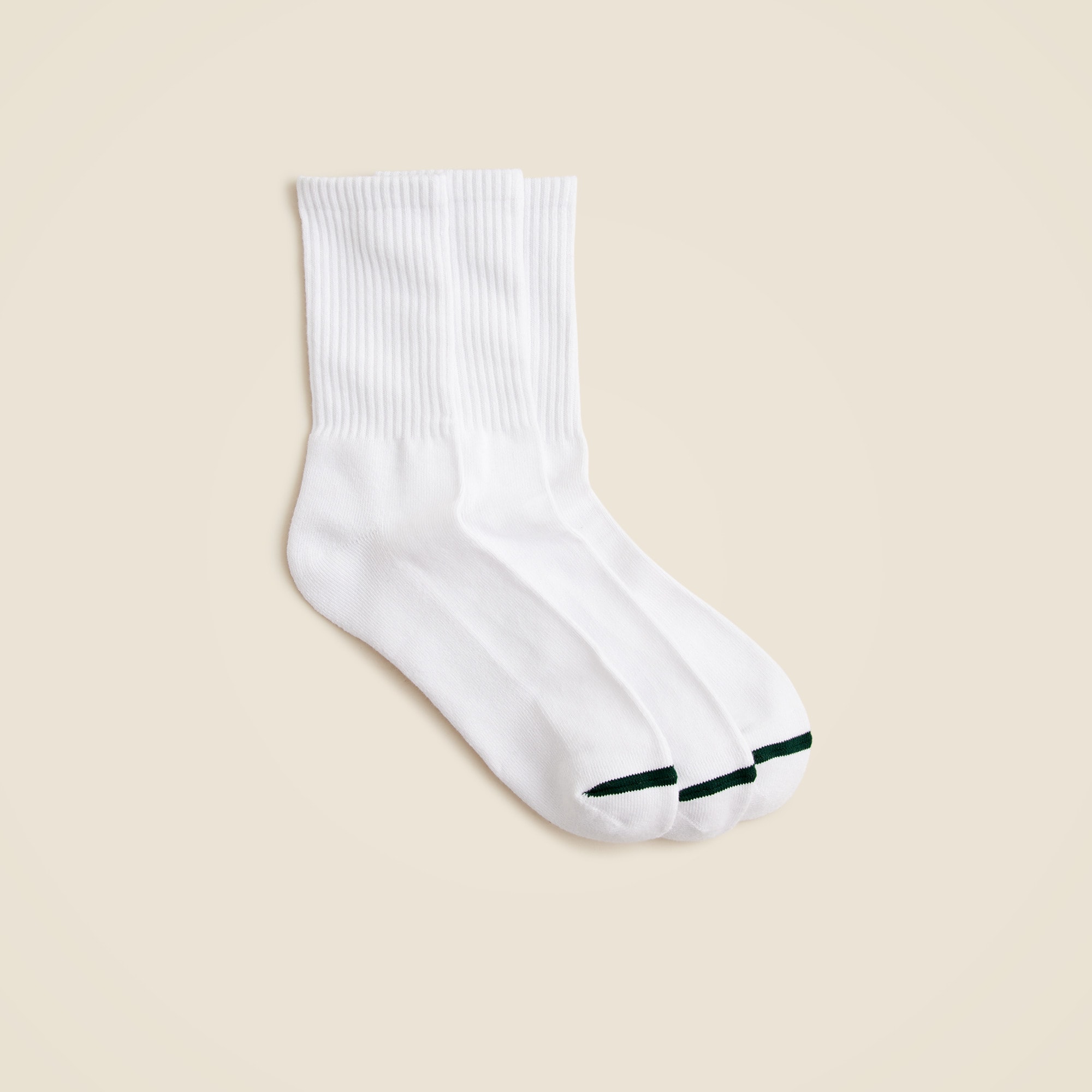 mens Athletic crew socks with COOLMAX&reg; technology three-pack