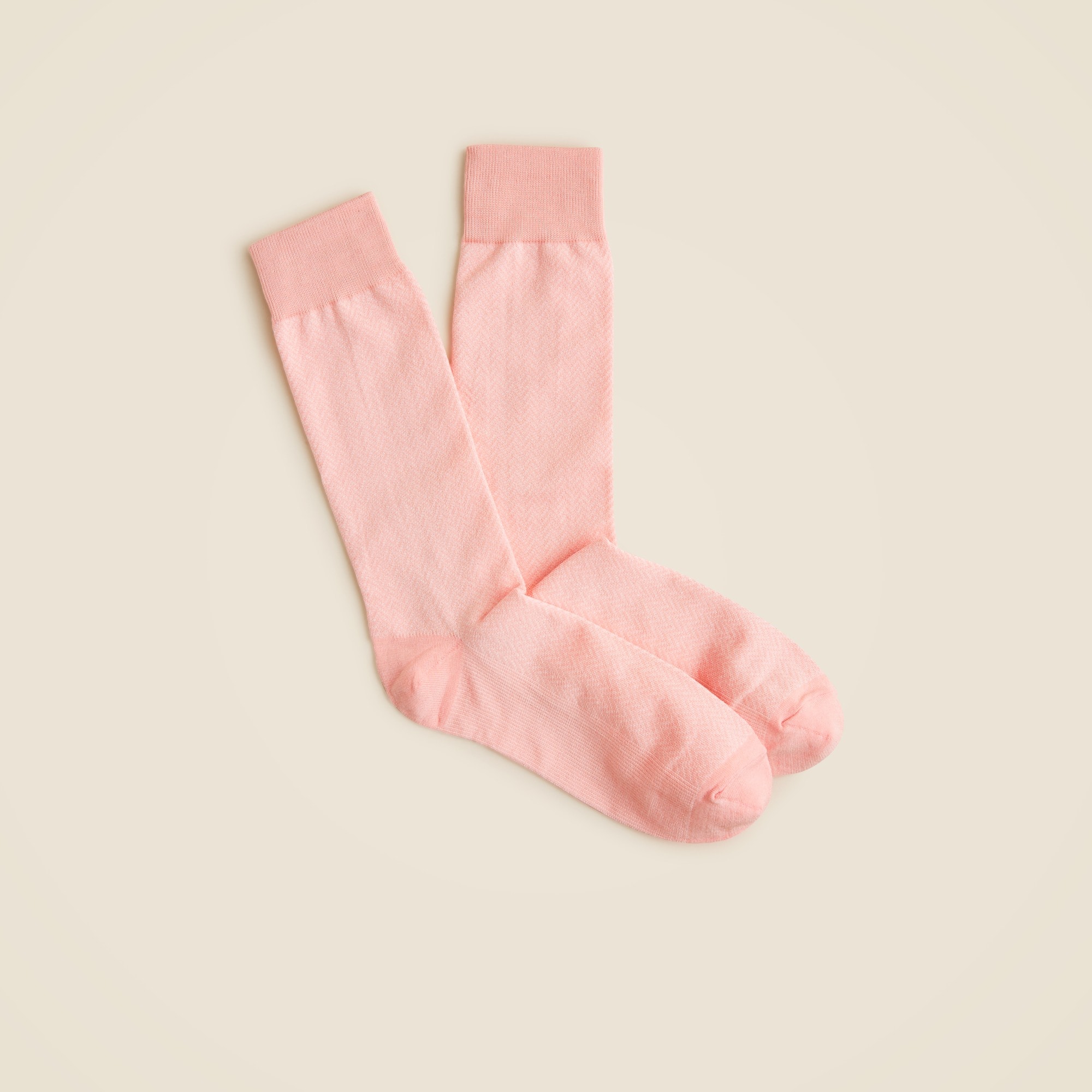 mens Dress socks in herringbone