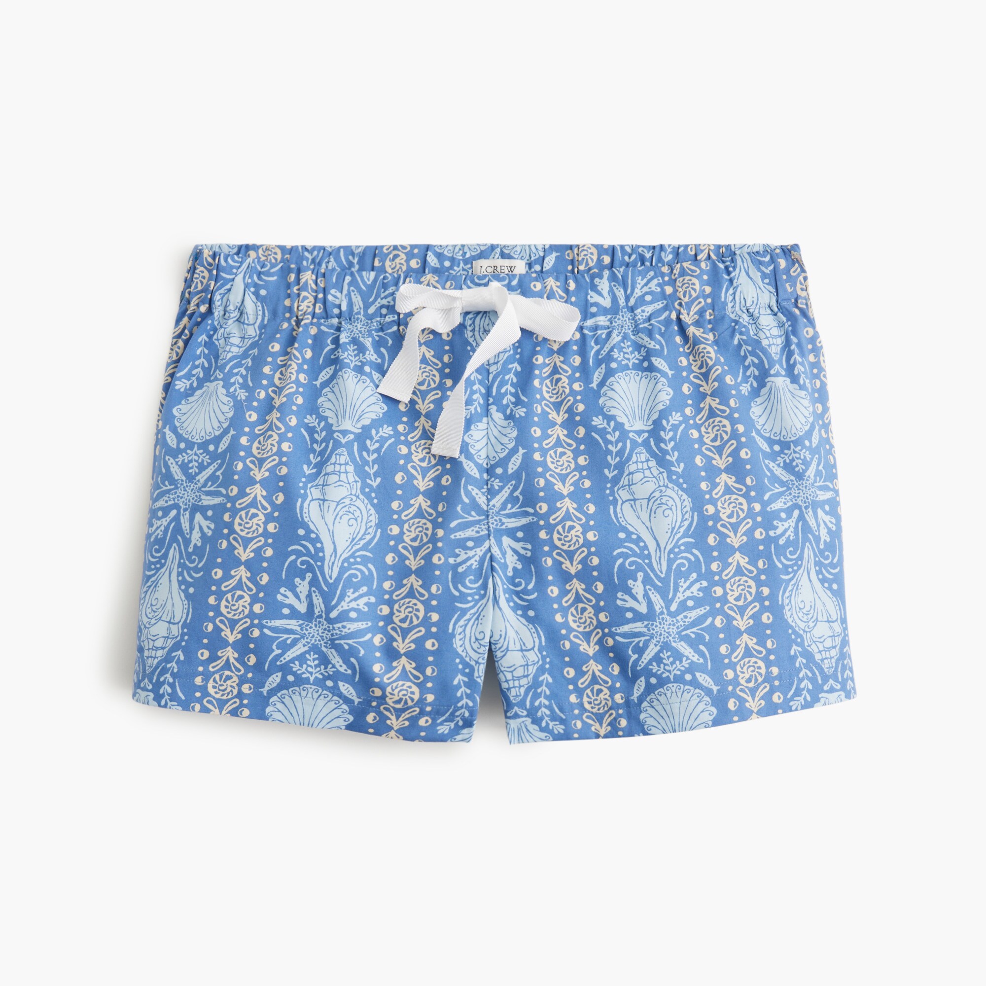 Poplin pajama short
