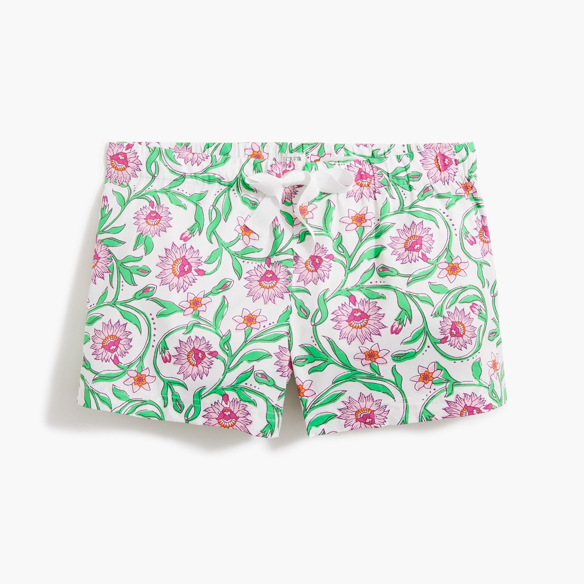 womens Poplin pajama short