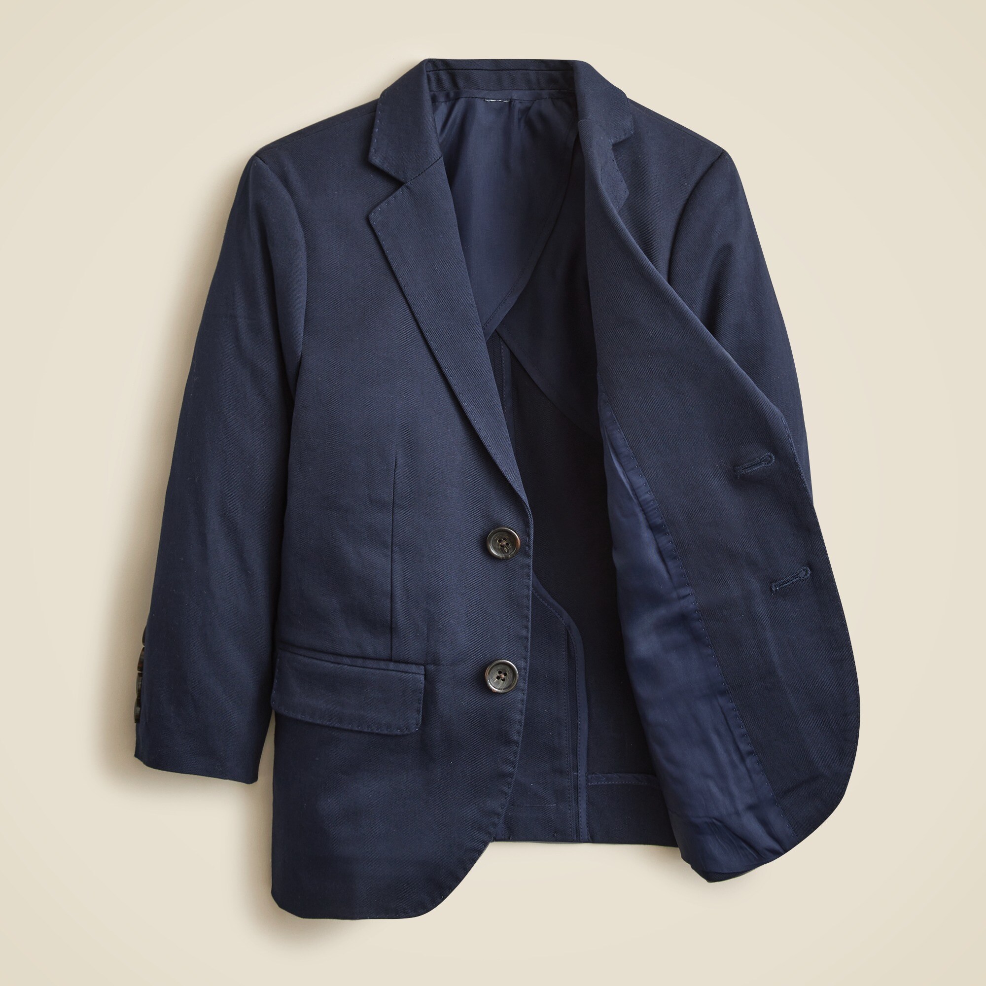 Boys' Ludlow suit jacket in chino