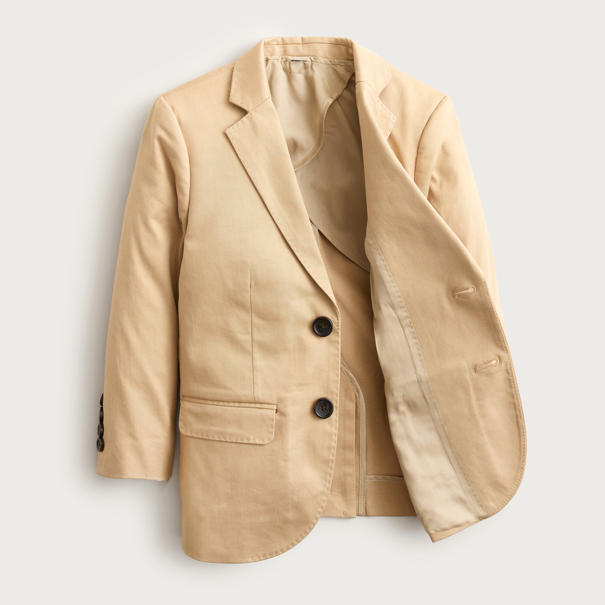 Boys' Ludlow suit jacket in chino