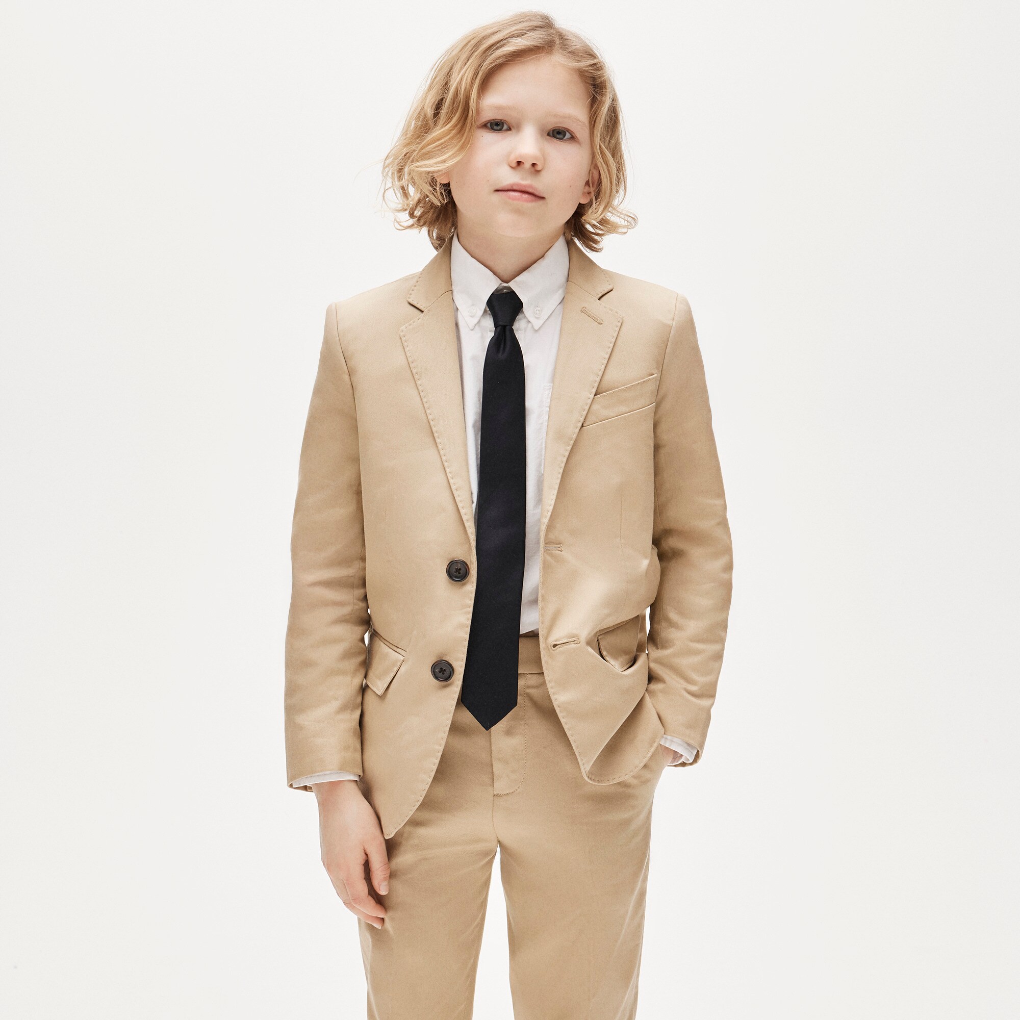  Boys' Ludlow suit jacket in chino