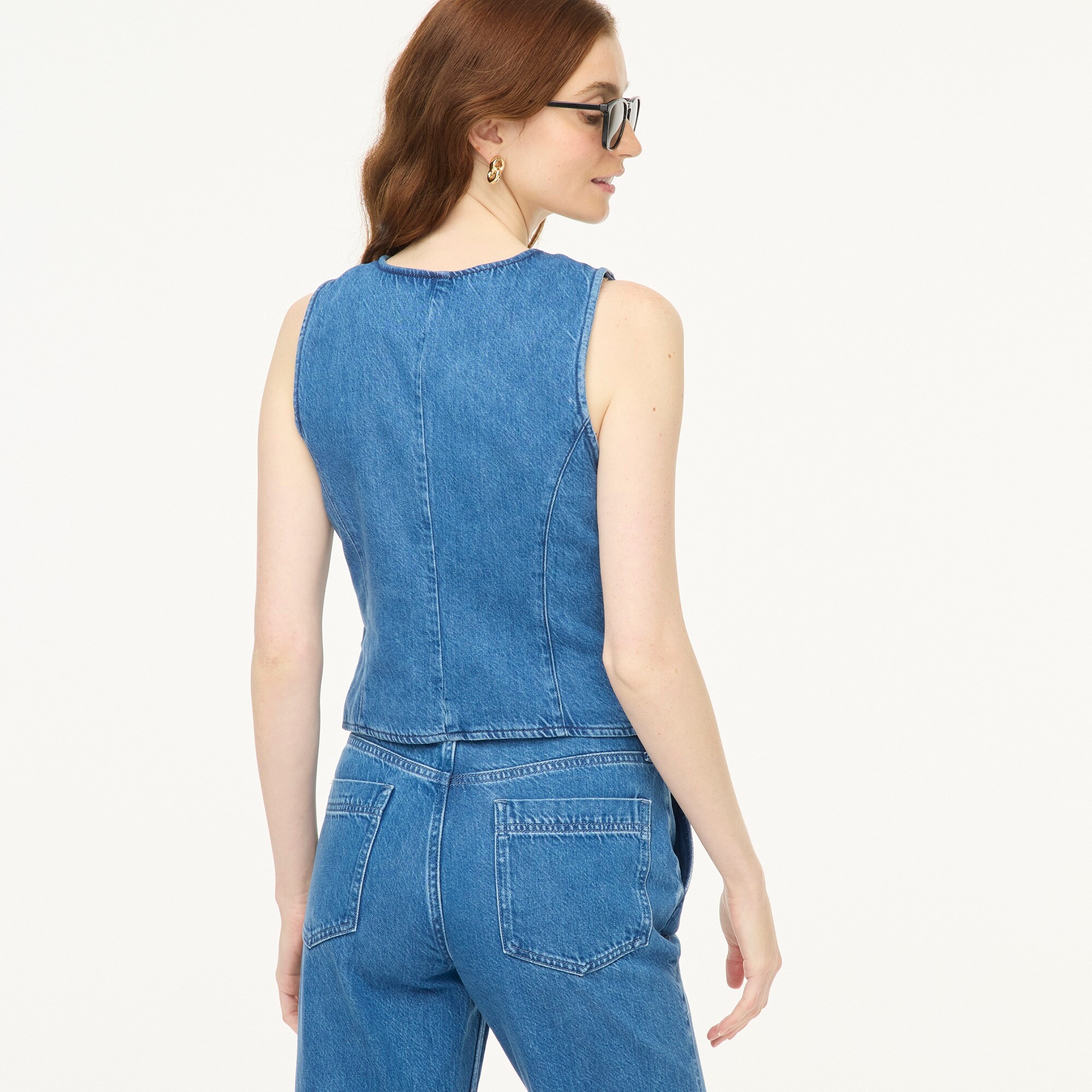 Denim vest