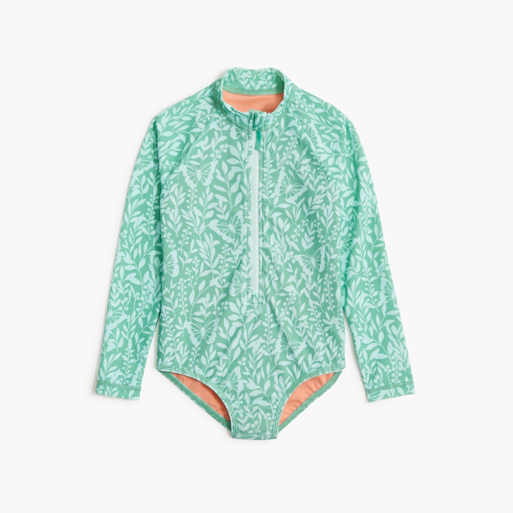 girls' spring meadow rash guard swimsuit for girls