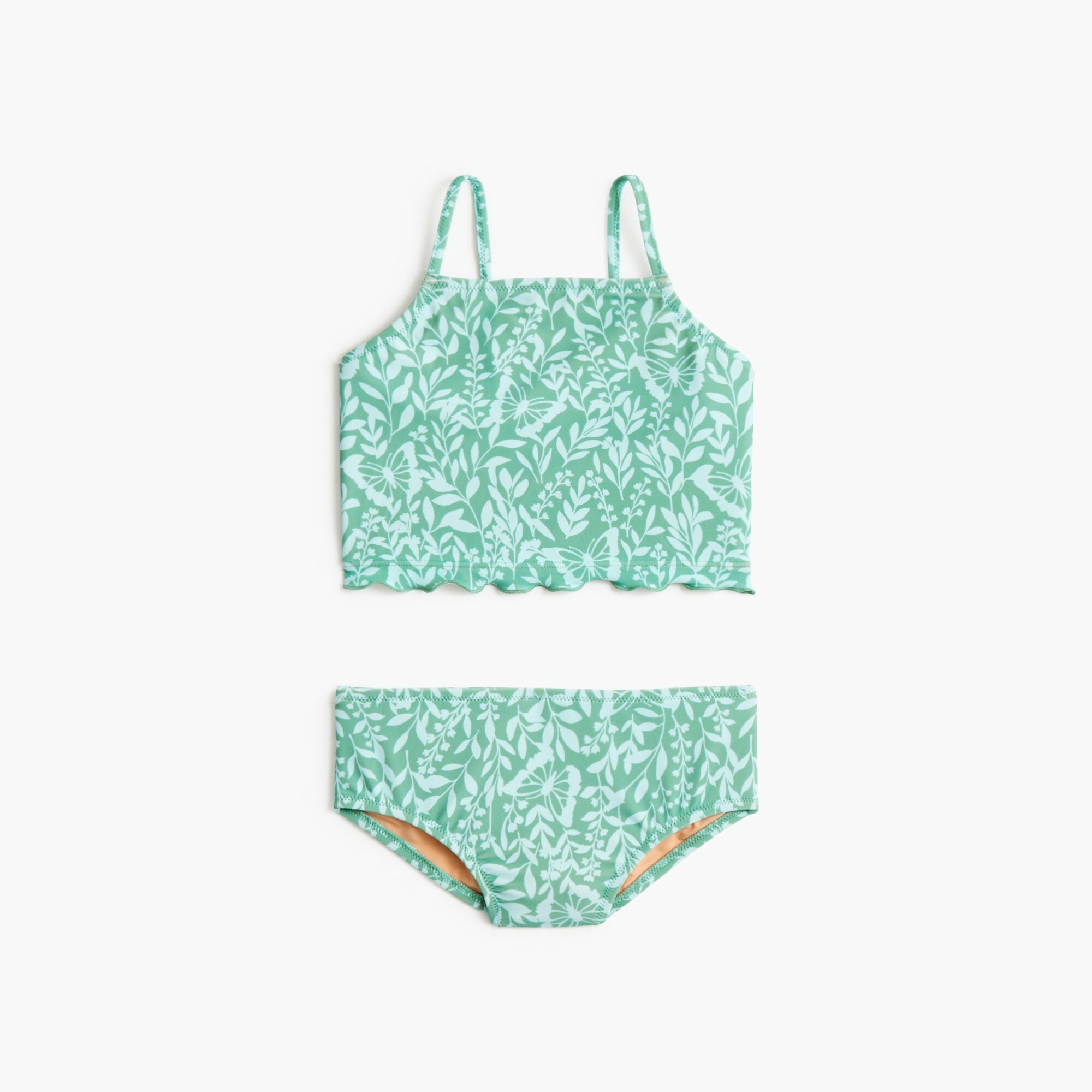 girls Girls' spring meadow tankini set
