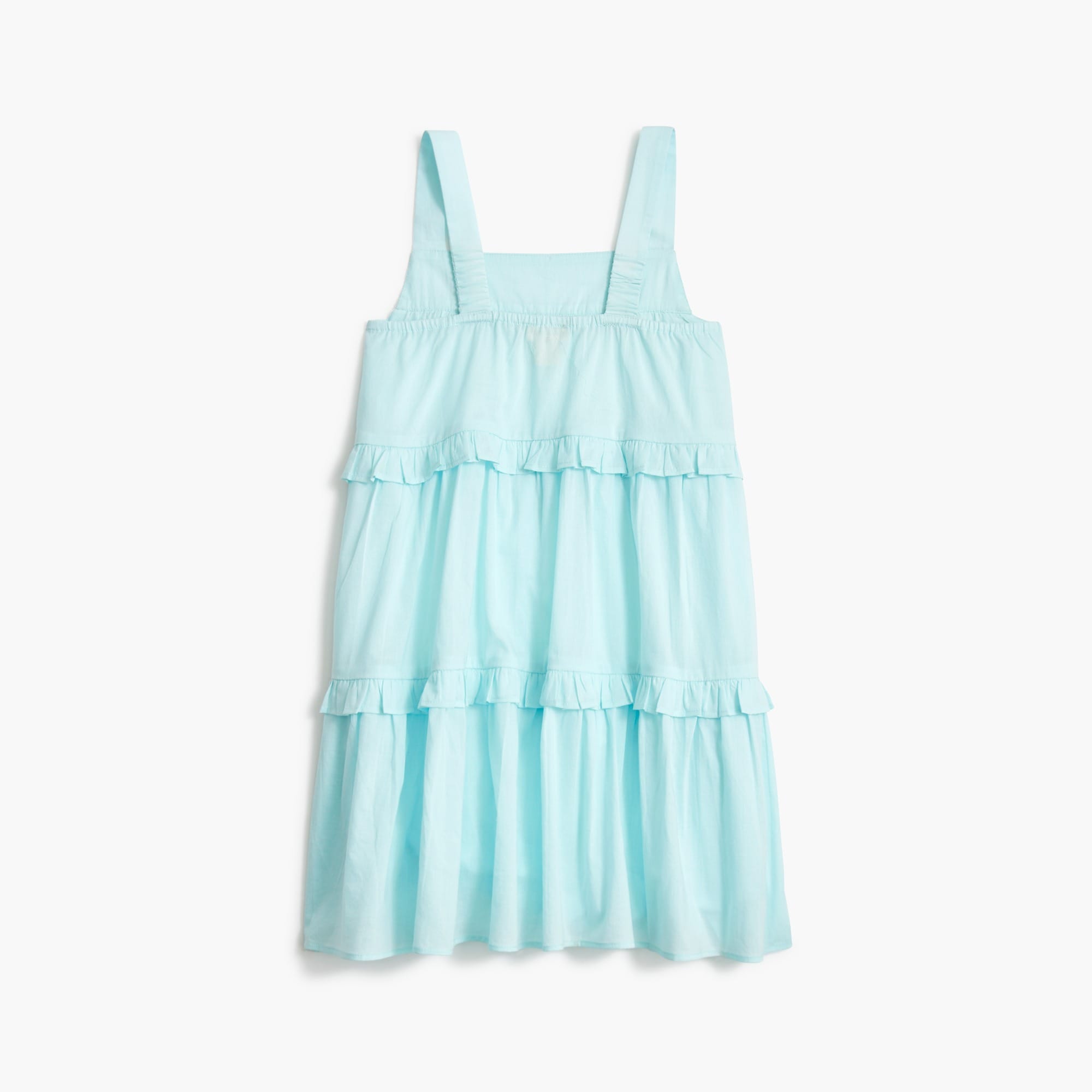 Girls' tiered beach dress
