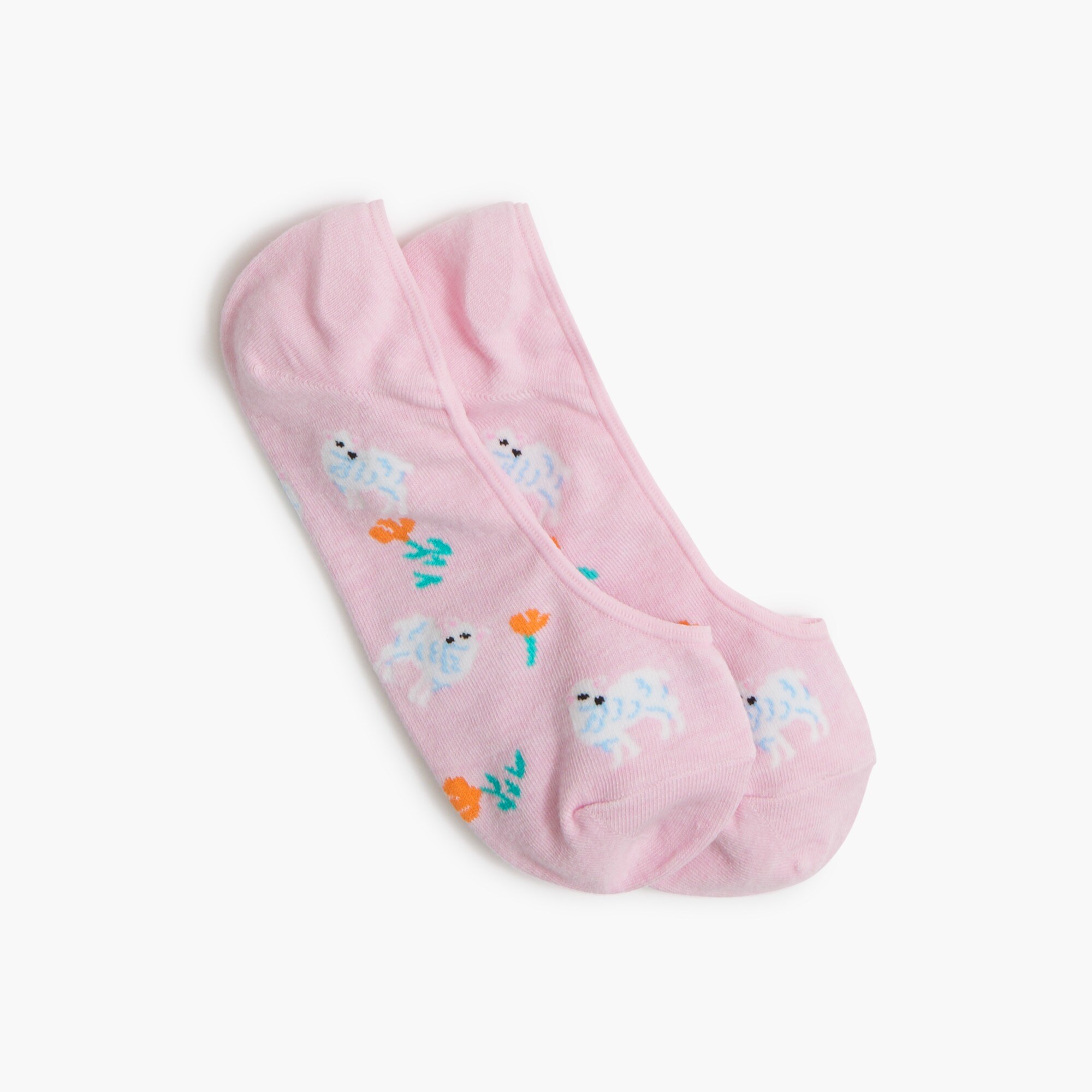 Little lambs no-show socks