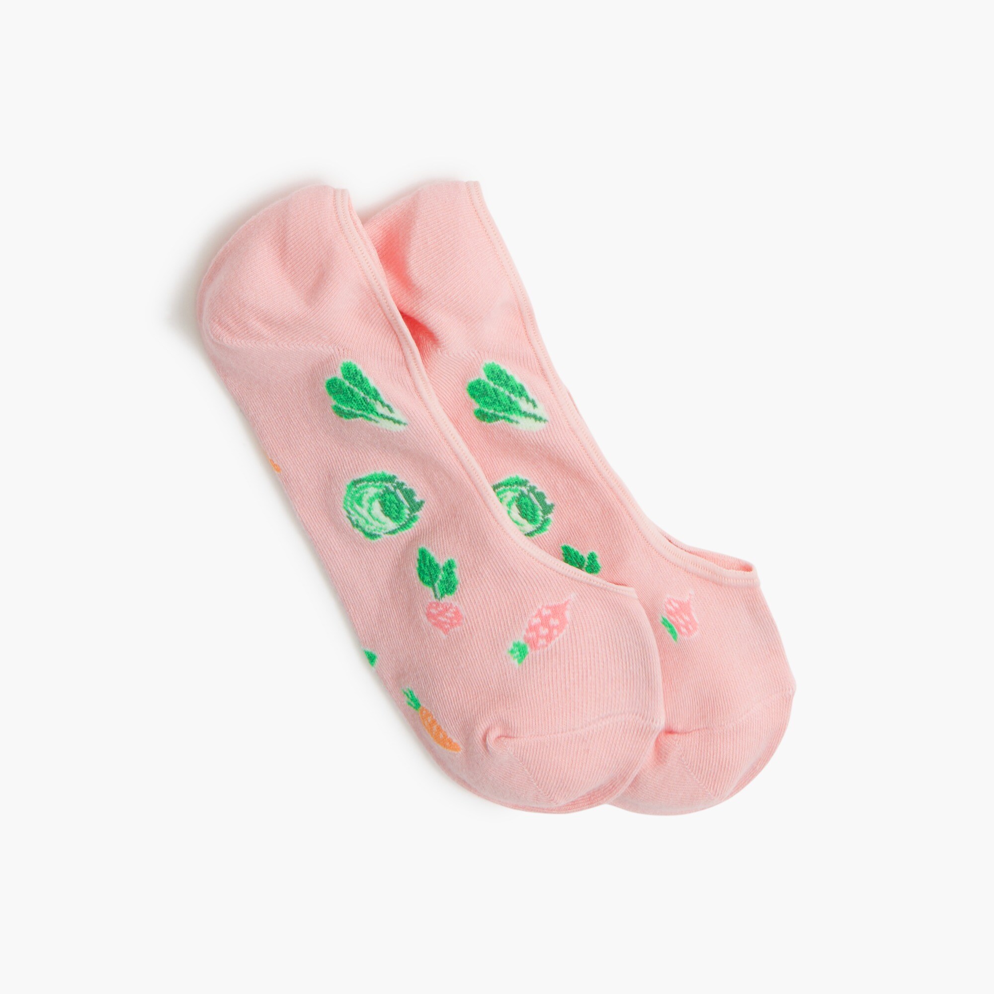 Vegetable no-show socks