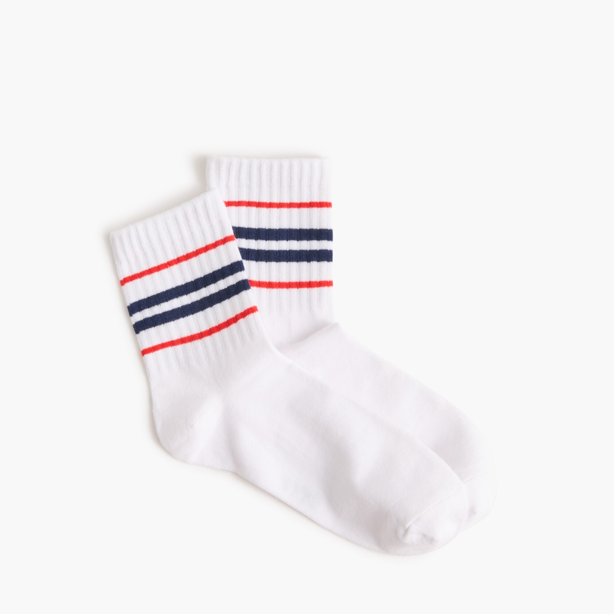 Striped crew socks
