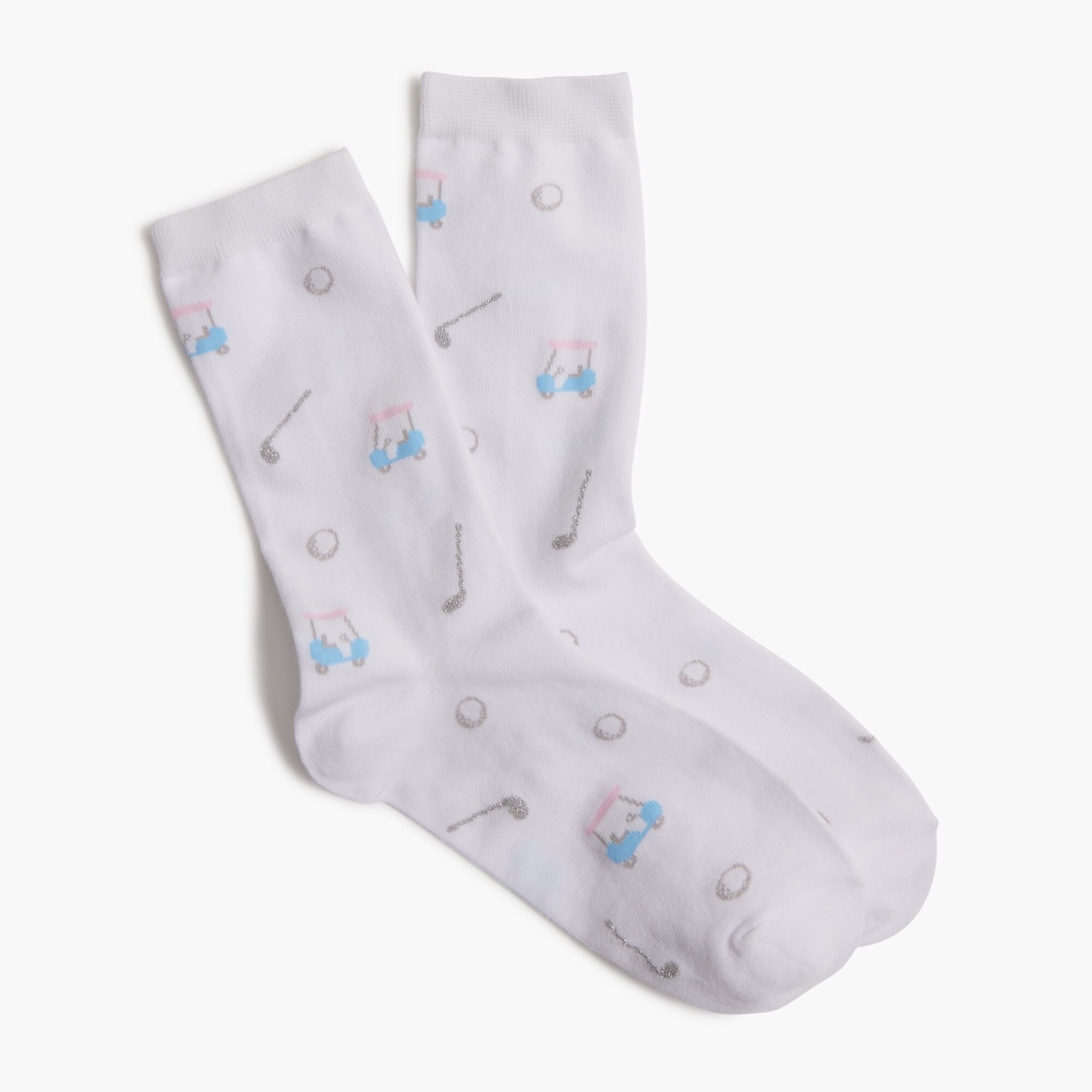 Golf caddy trouser socks
