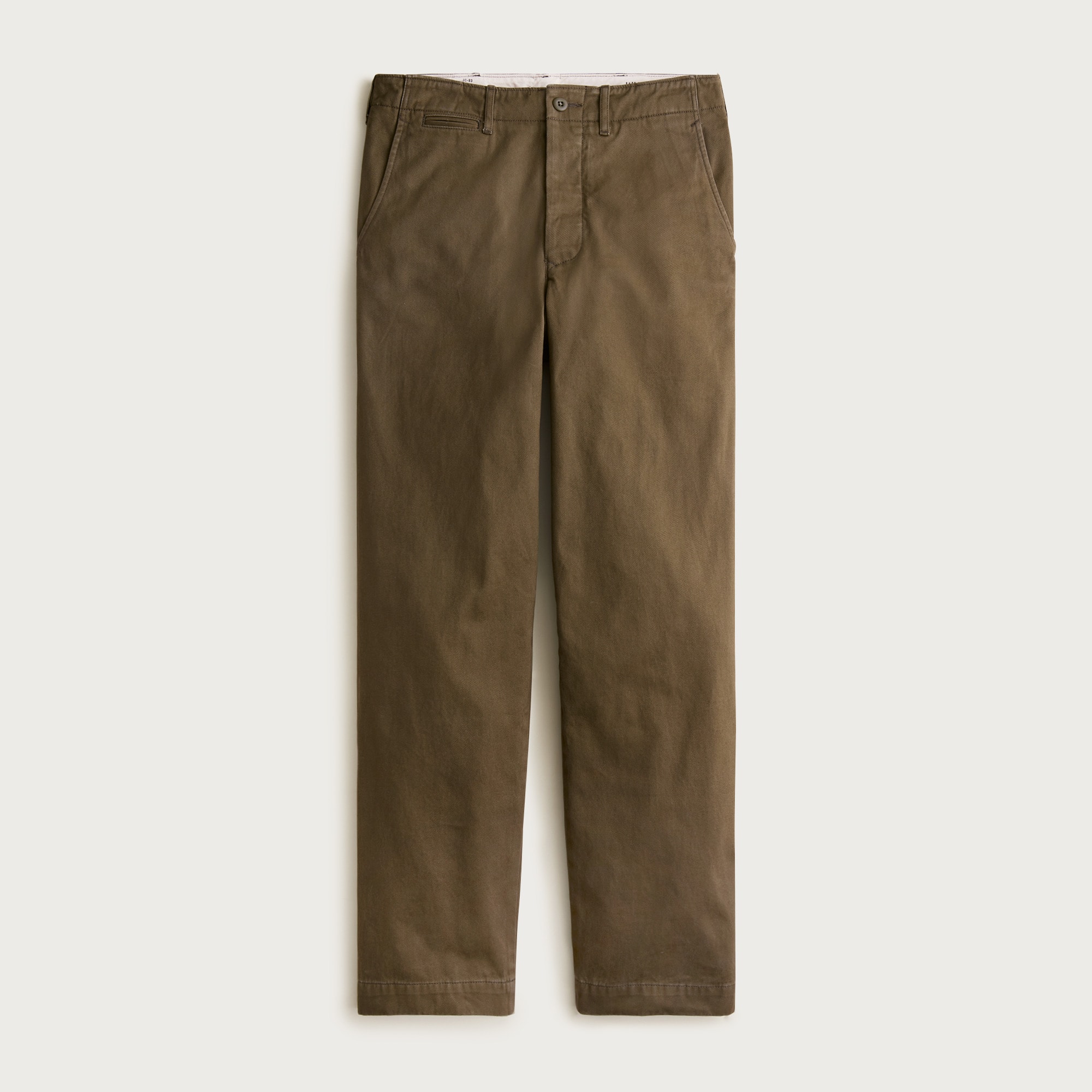 Wallace & Barnes selvedge officer chino pant