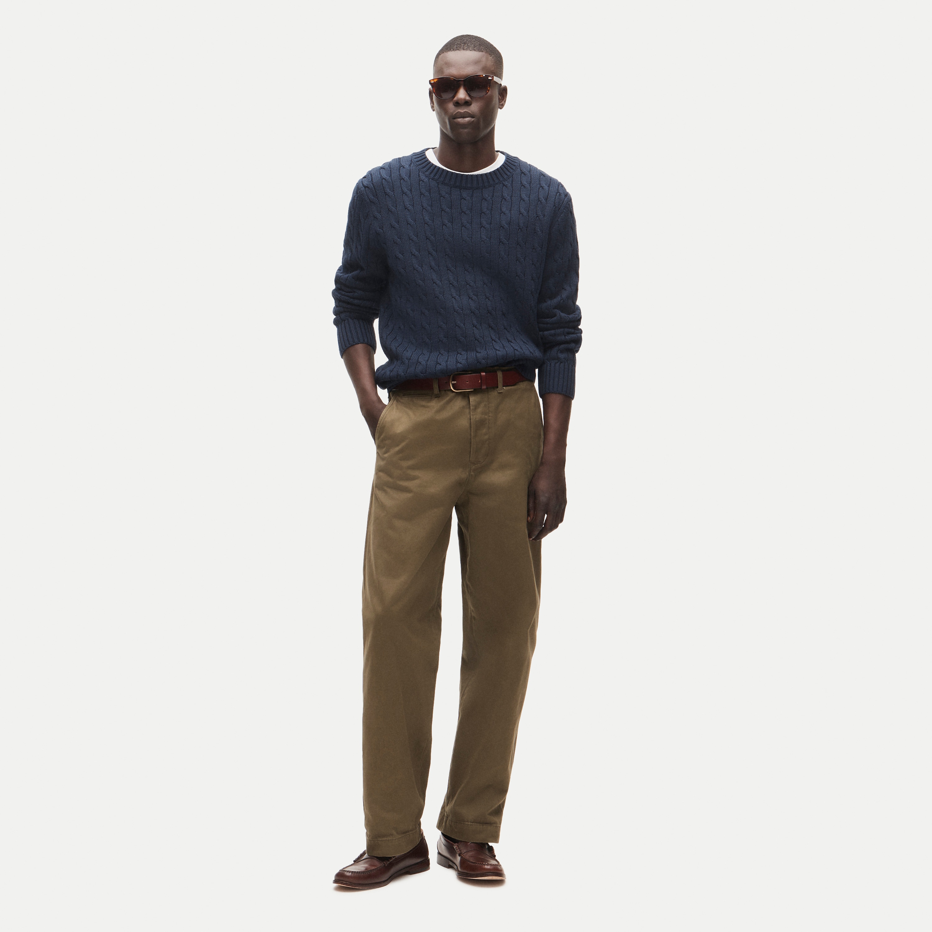 Wallace & Barnes Selvedge Officer Chino Pant For Men | J.Crew