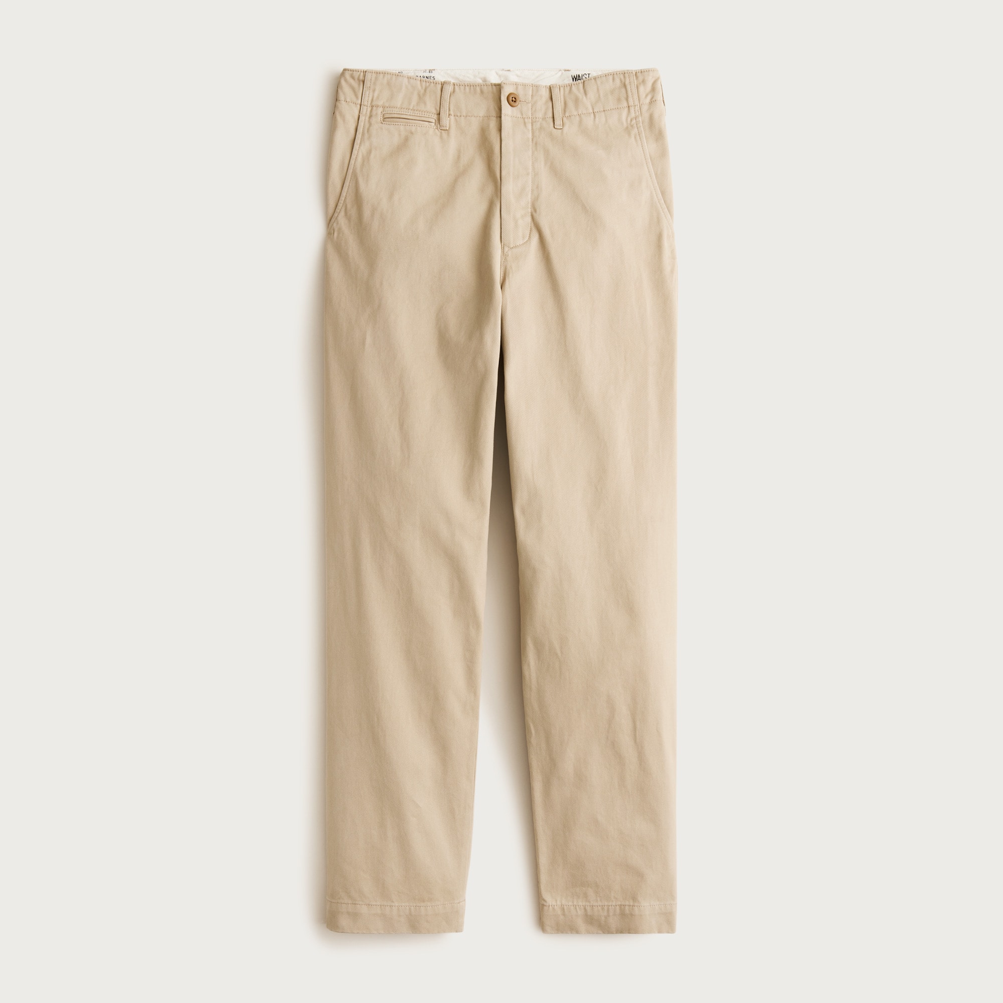 Wallace & Barnes selvedge officer chino pant