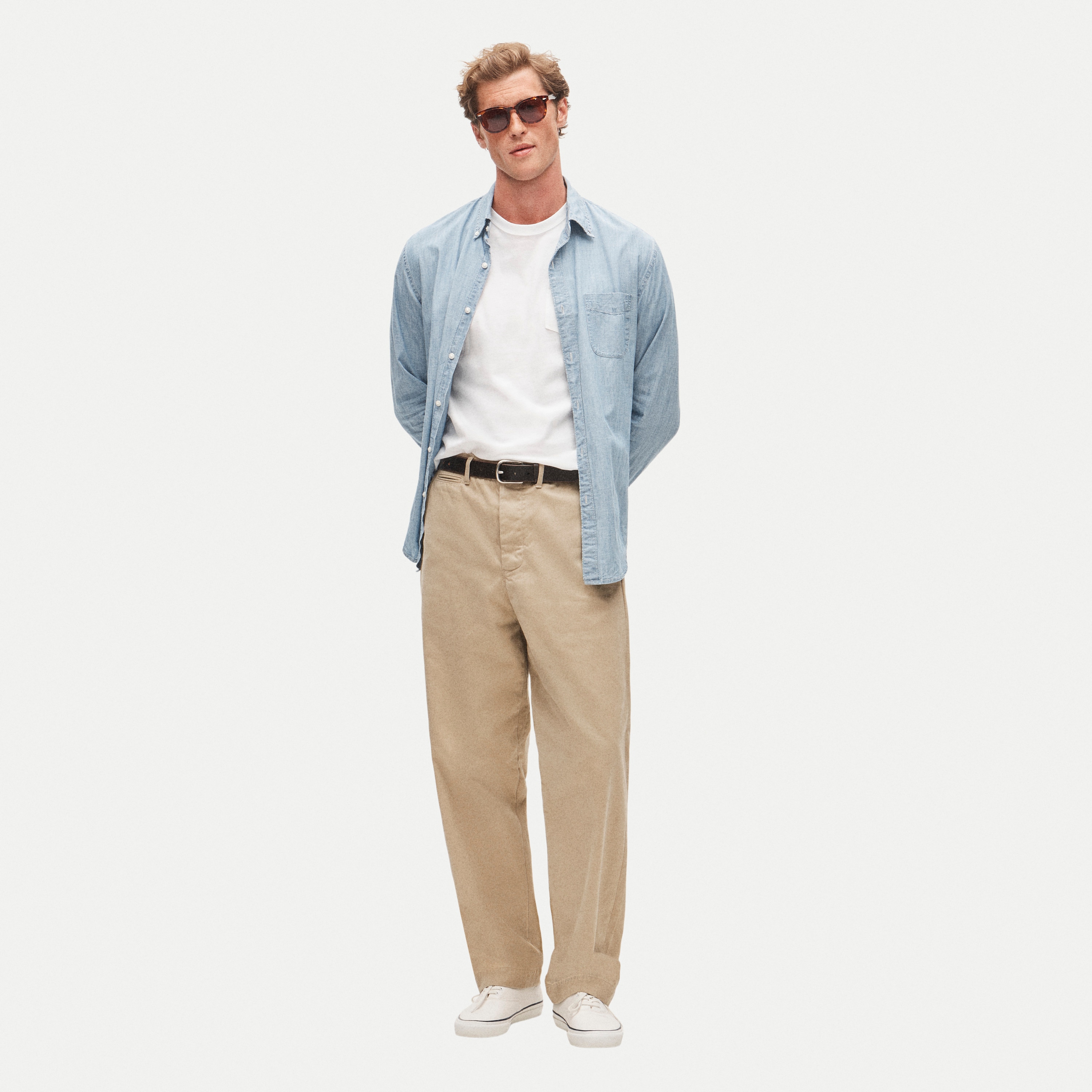 Wallace & Barnes Selvedge Officer Chino Pant For Men | J.Crew
