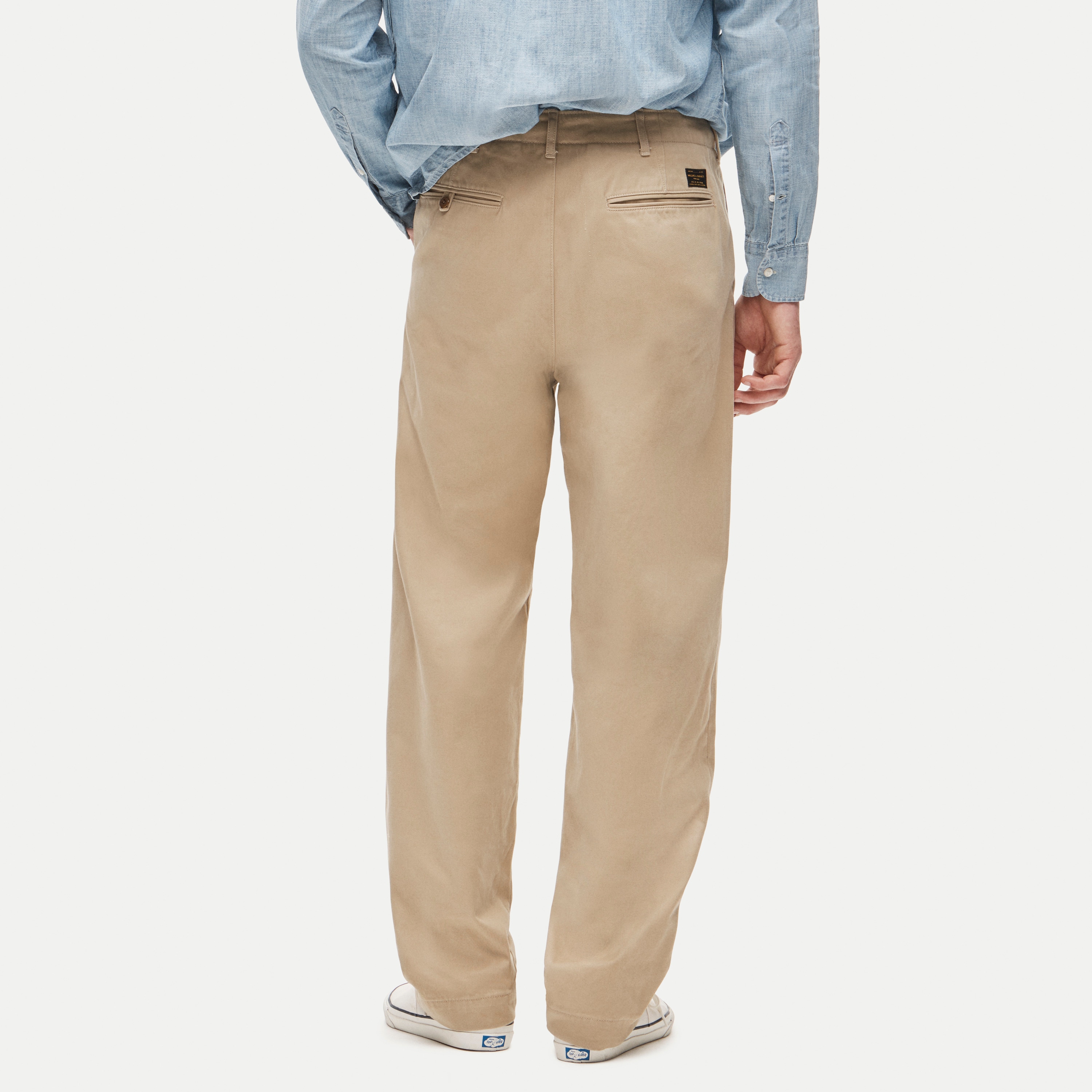 Wallace & Barnes Selvedge Officer Chino Pant For Men | J.Crew