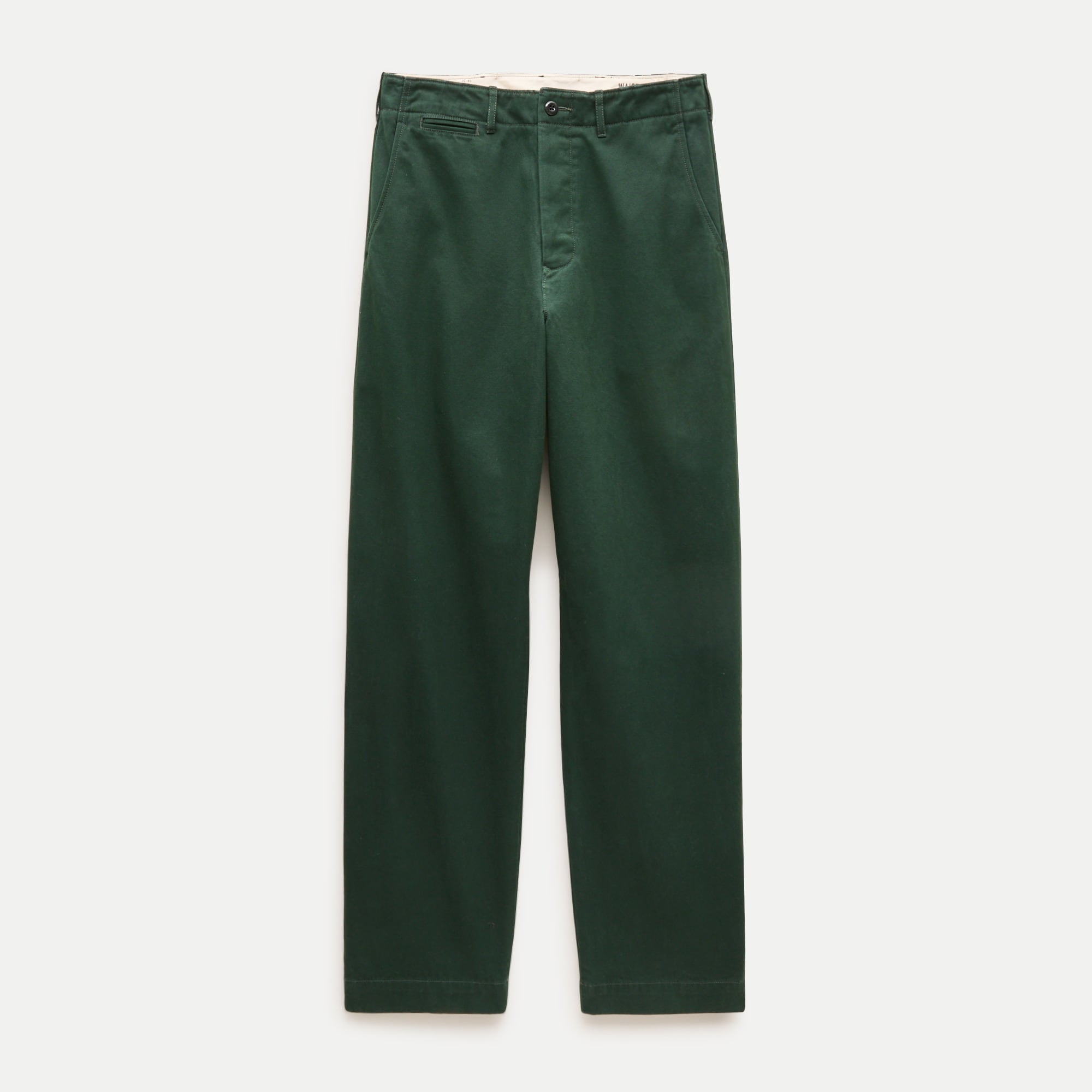 Wallace & Barnes selvedge officer chino pant