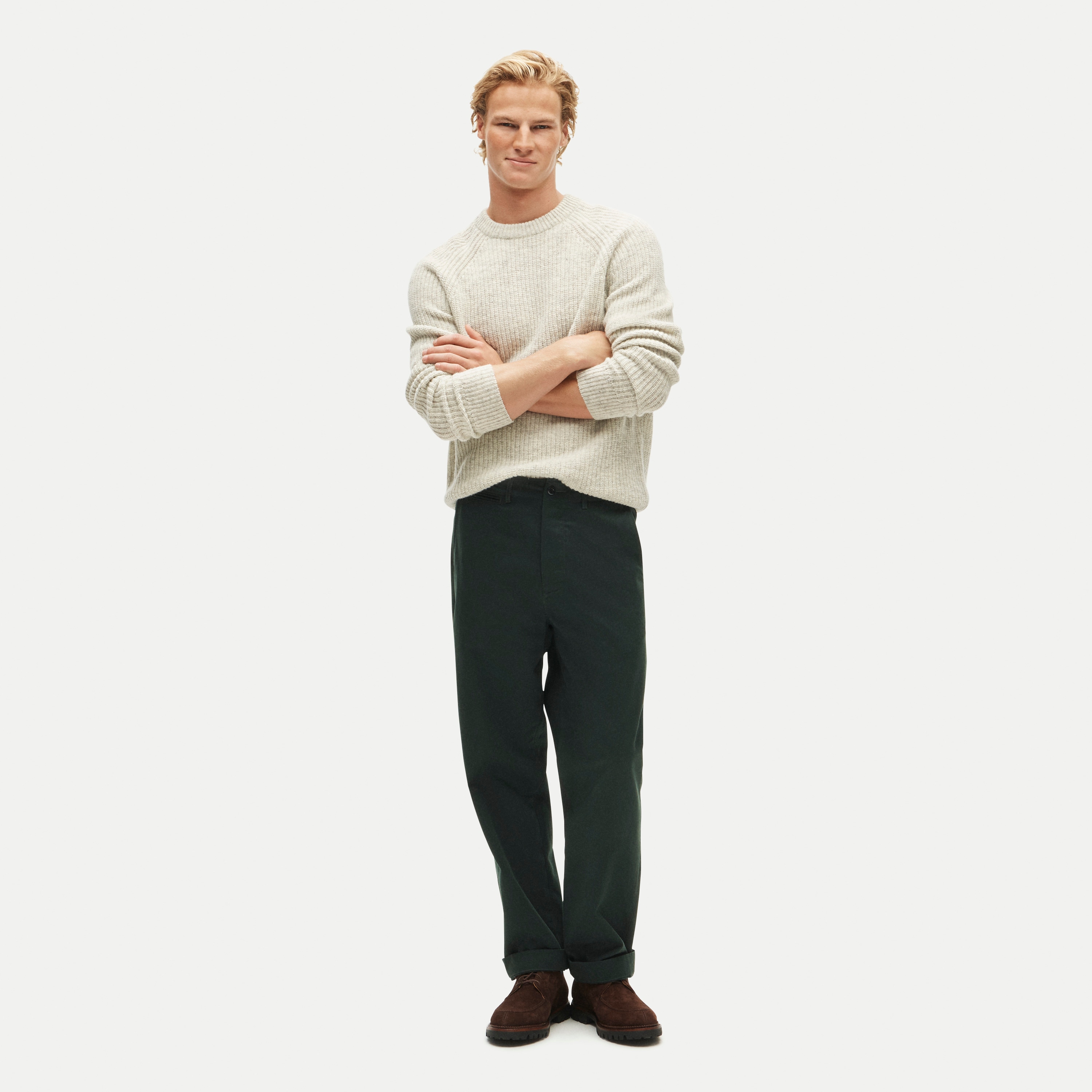 Wallace & Barnes selvedge officer chino pant