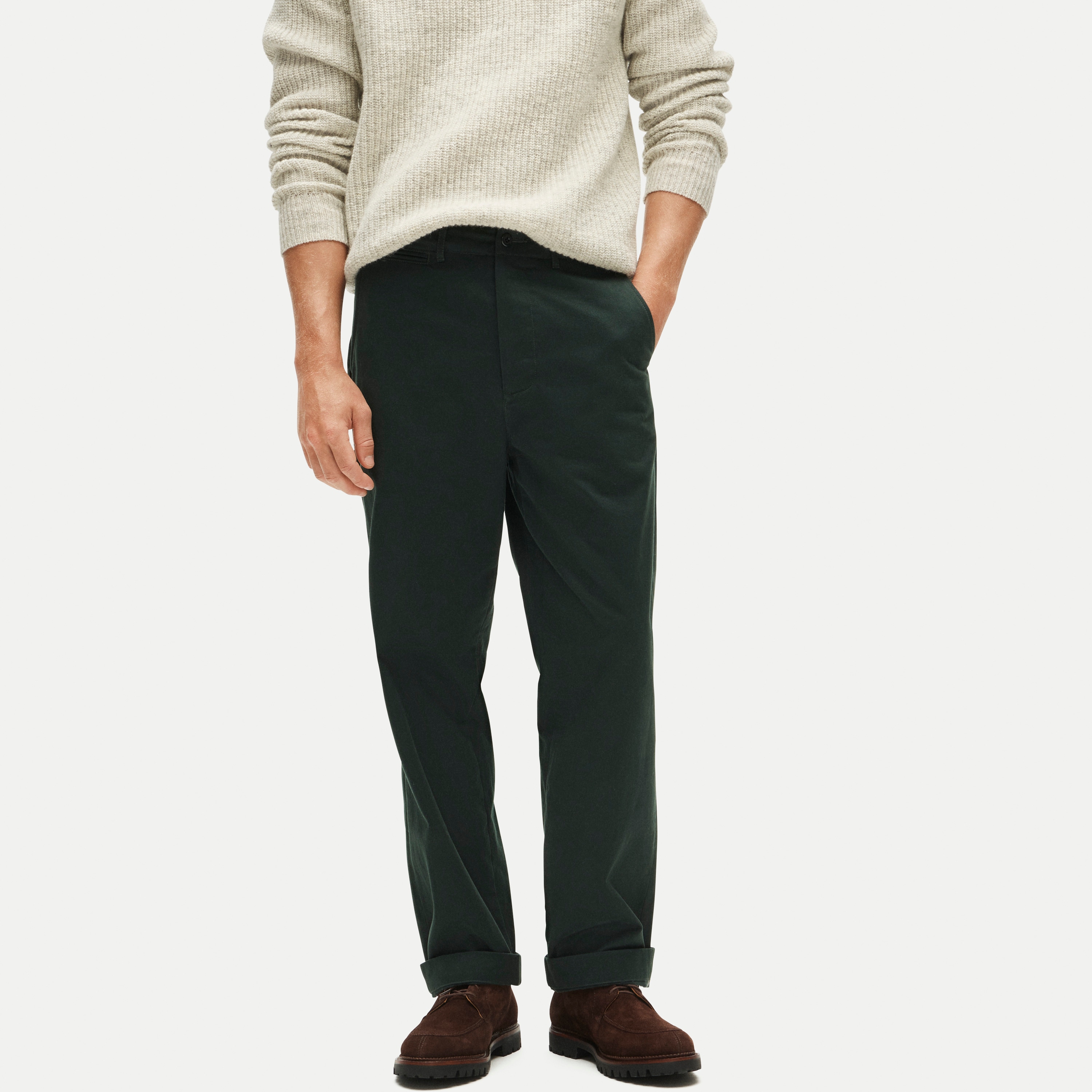 Wallace & Barnes selvedge officer chino pant