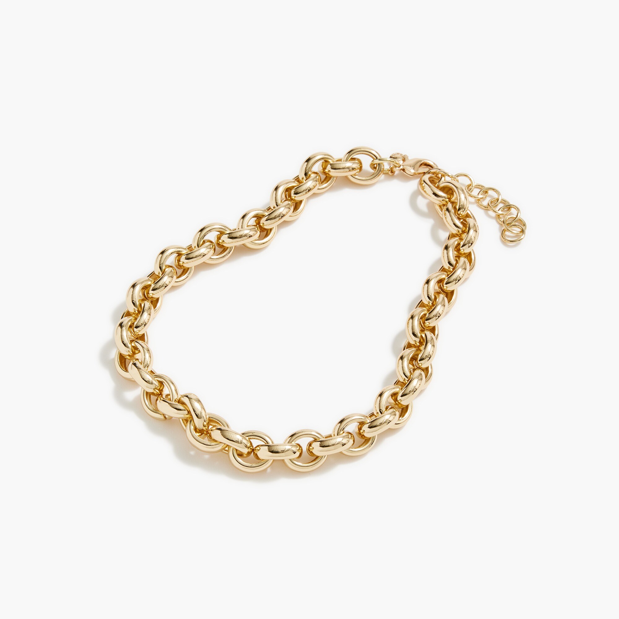 chunky link statement necklace for women