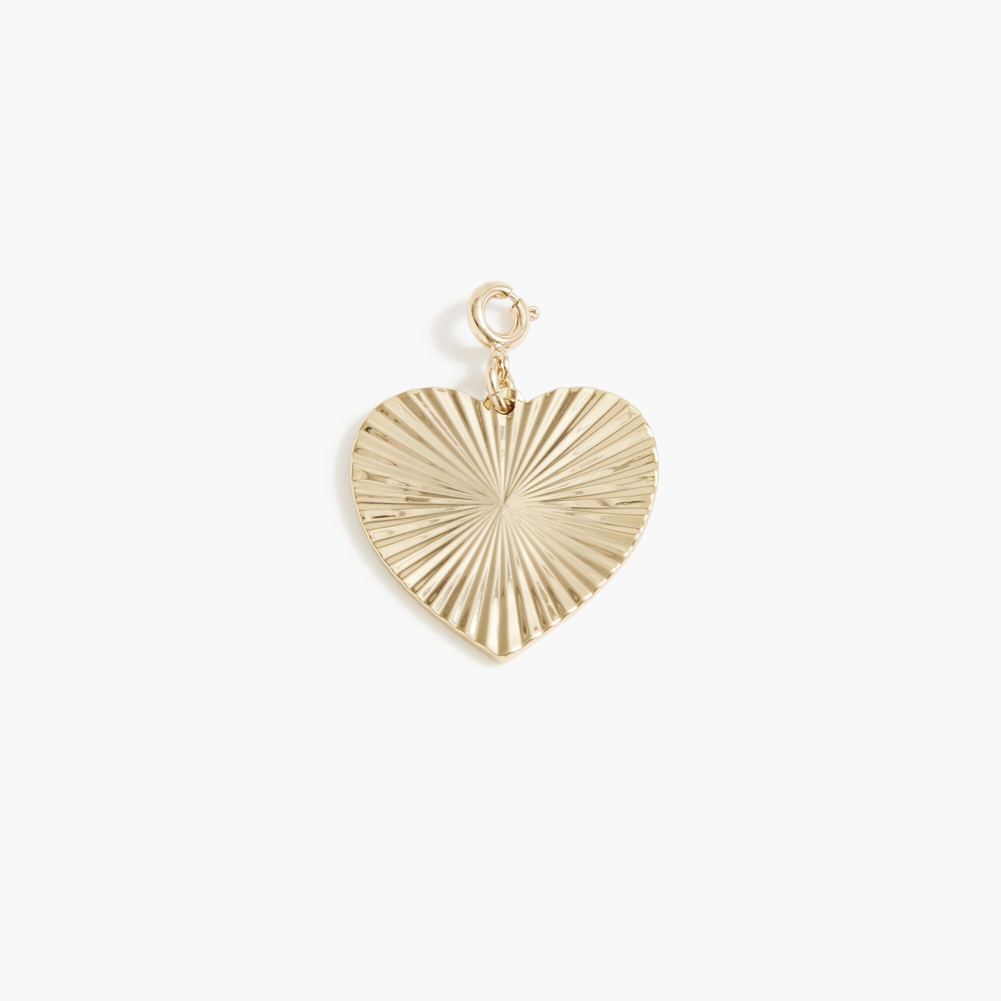 large heart charm for women