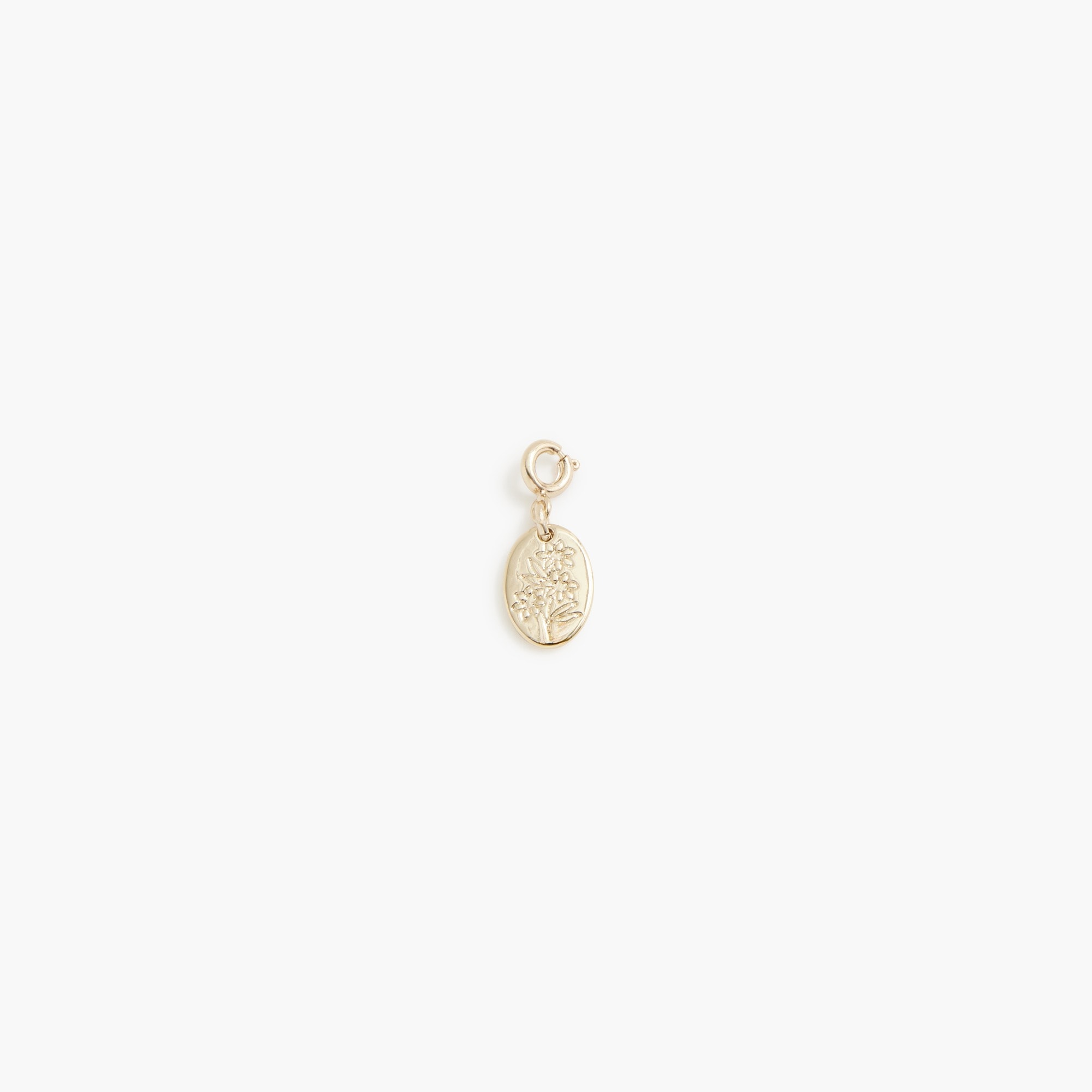 Flower and pearl charms set-of-two