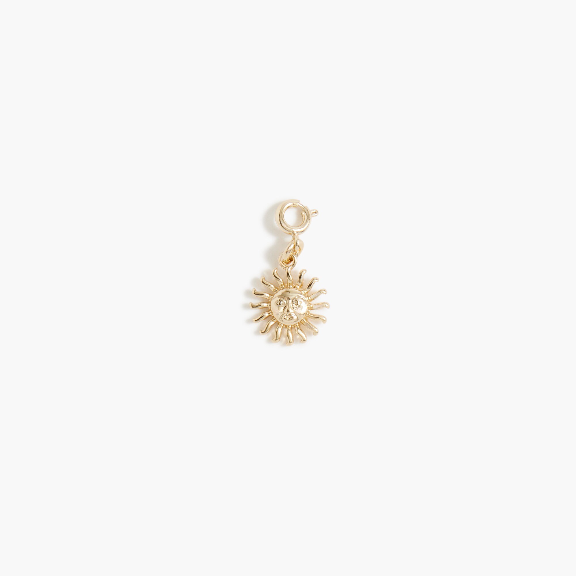 Sun and moon charms set-of-two