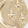 Sun and moon charms set-of-two GOLD factory: sun and moon charms set-of-two for women