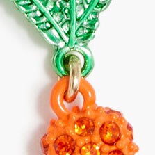 Pav&eacute; carrot earrings MULTI factory: pav&eacute; carrot earrings for women