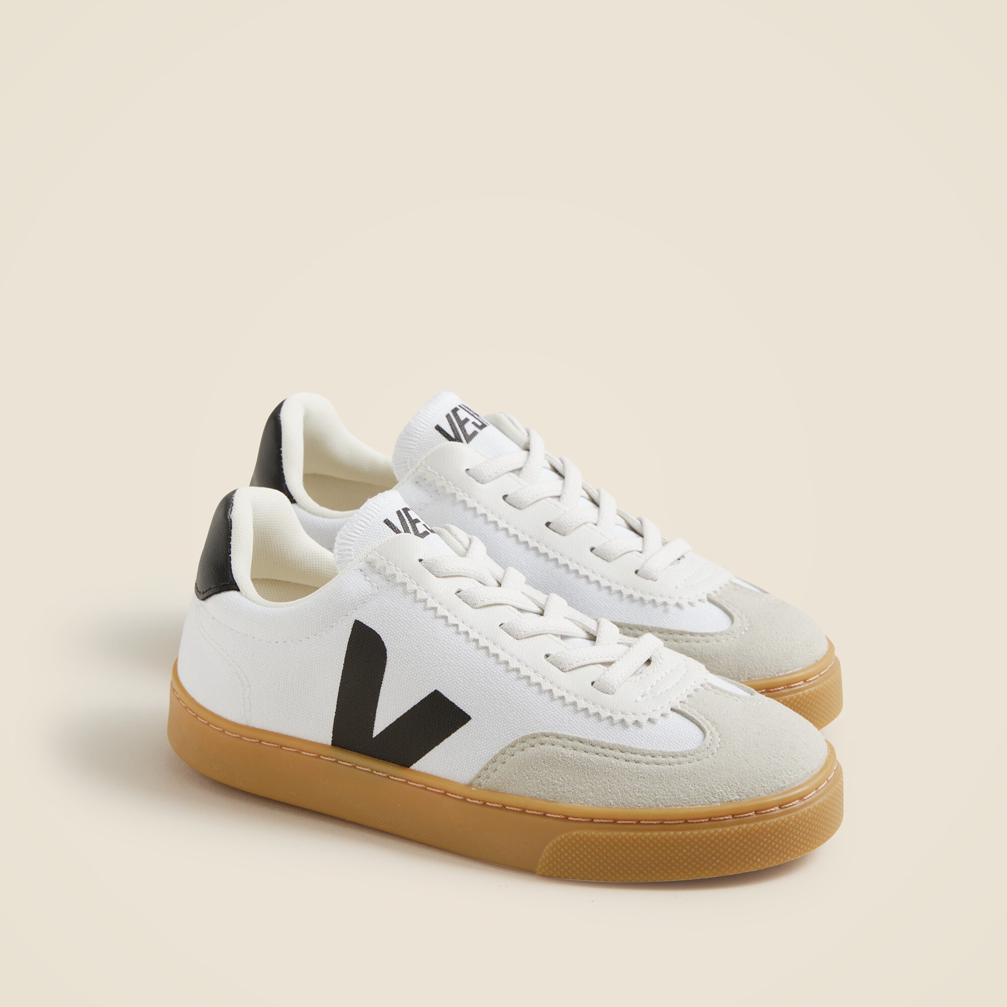  Kids' Veja&trade; volley canvas sneakers