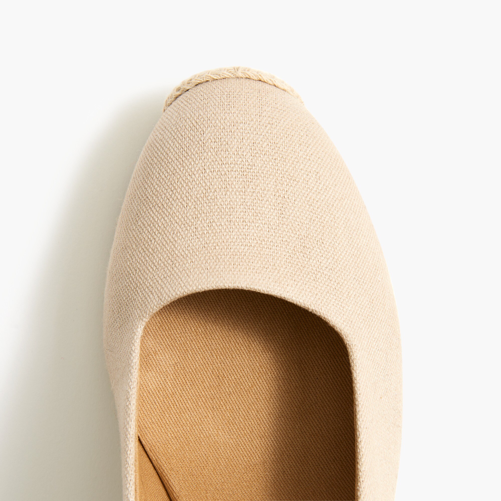 Canvas espadrille wedges