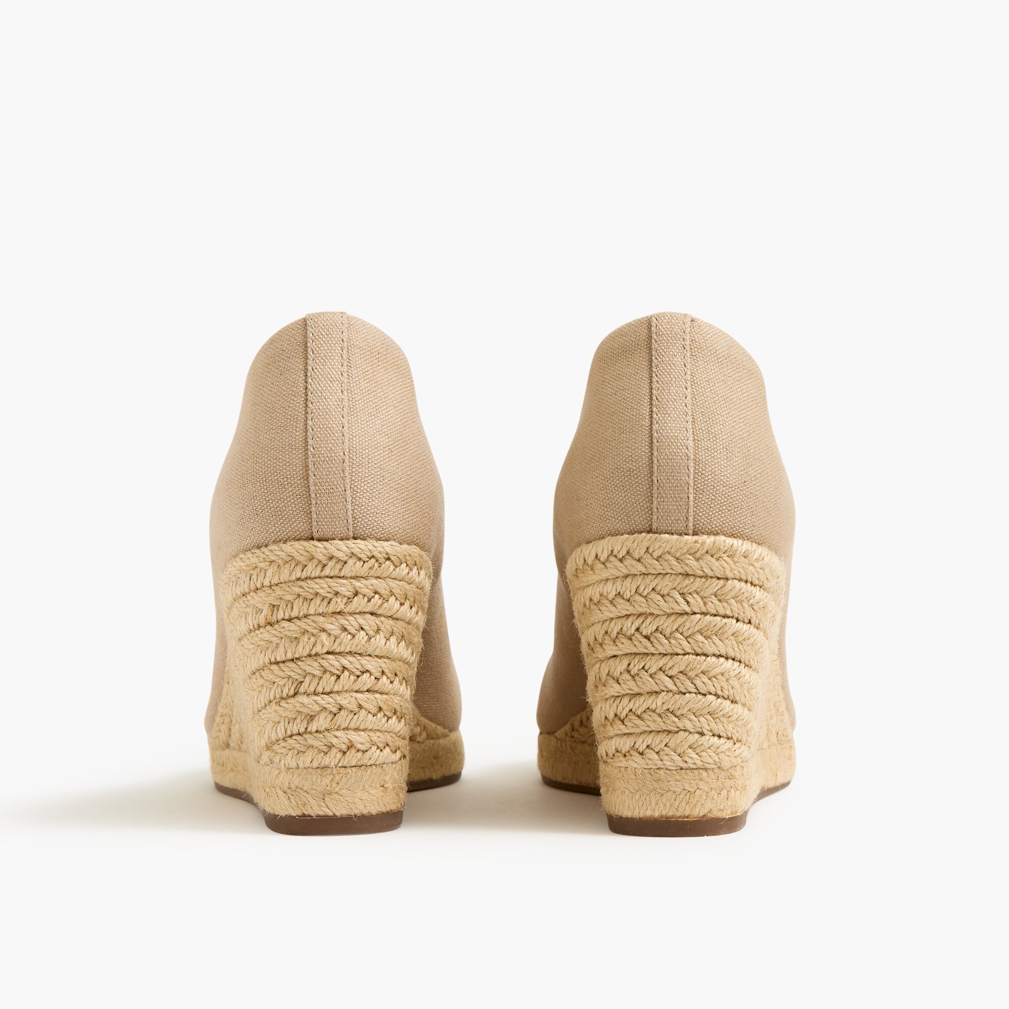 Canvas Espadrille Wedges For Women | Factory display picture 1
