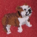 Hot dog socks ROSE SMOKE
