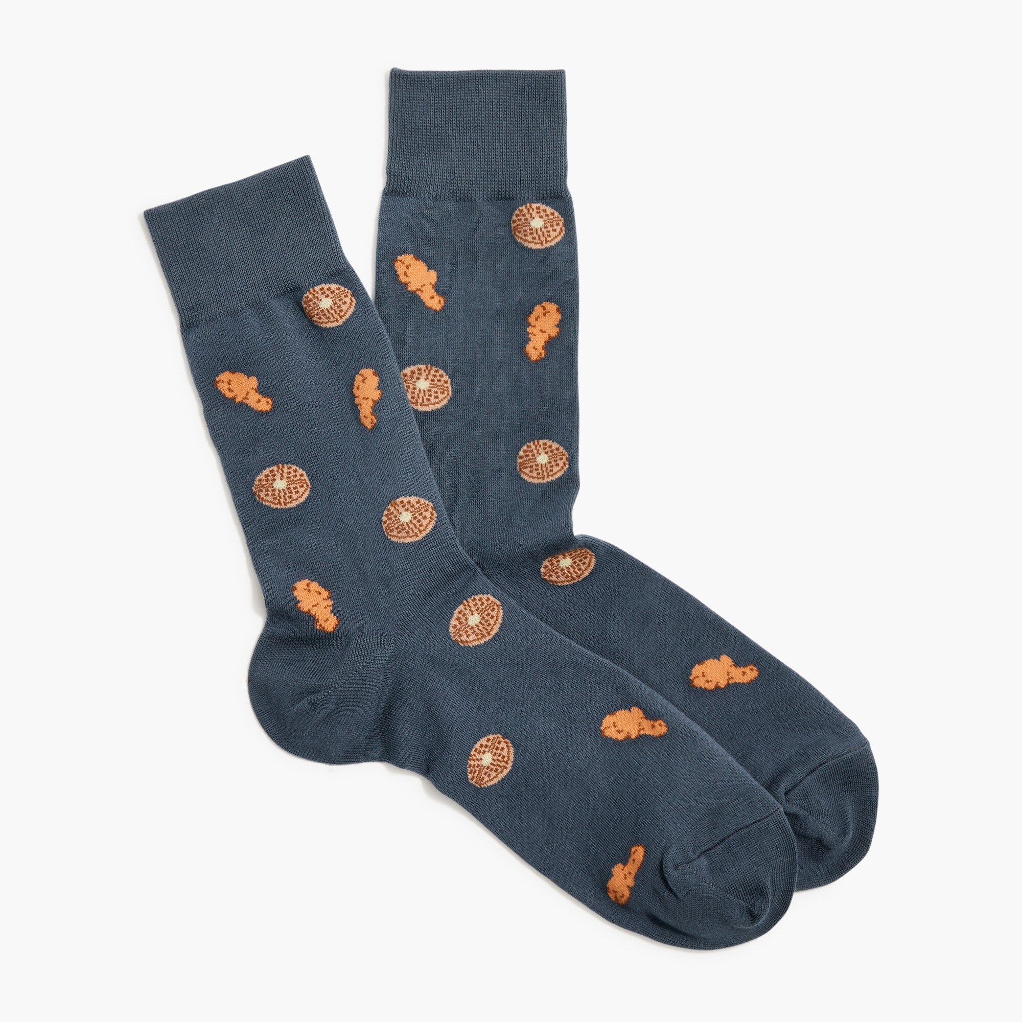 chicken and waffles socks for men