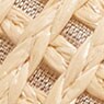 Woven espadrille slip-ons flats NATURAL GRID RAFFIA factory: woven espadrille slip-ons flats for women