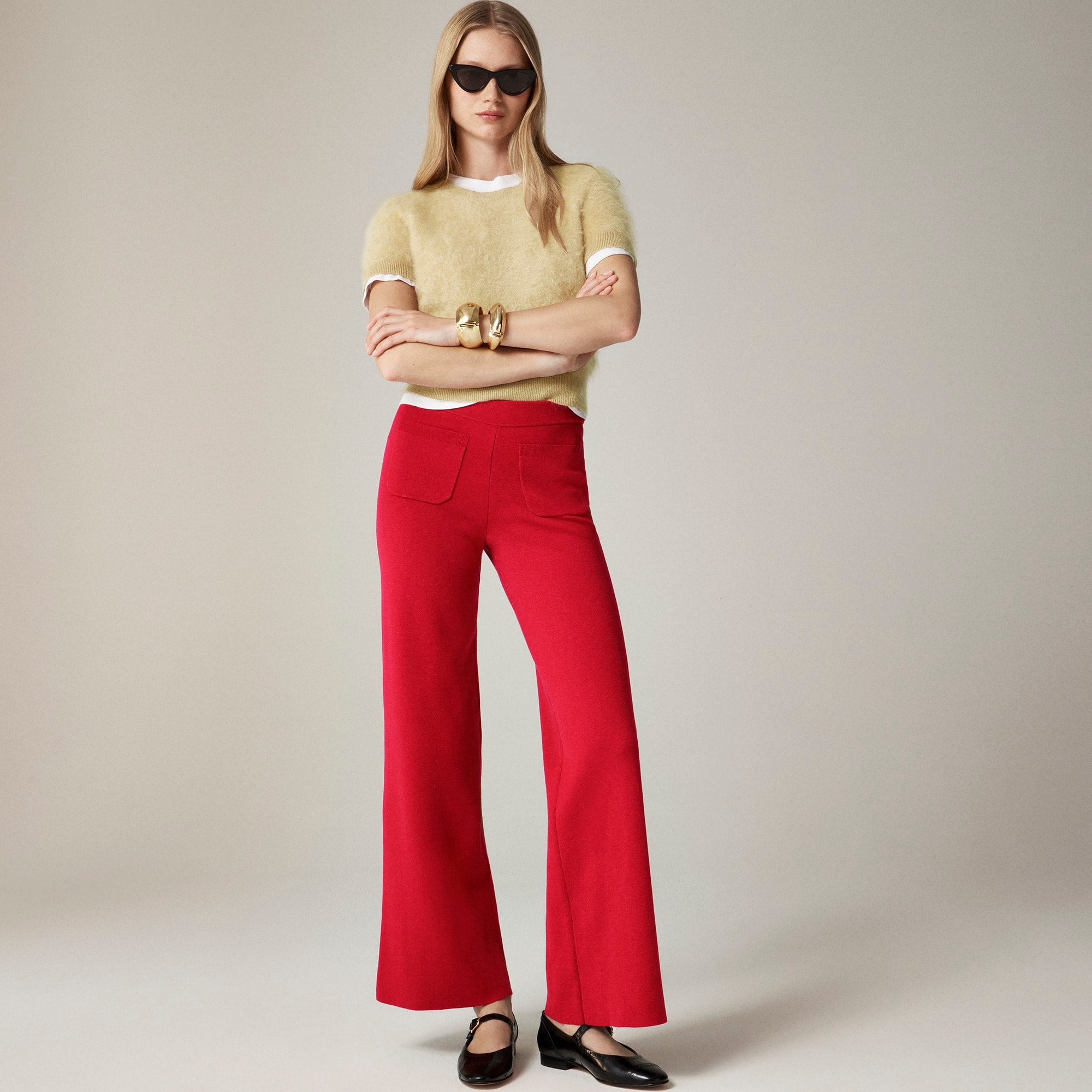 womens Sailor sweater trouser in TENCEL&trade; lyocell blend