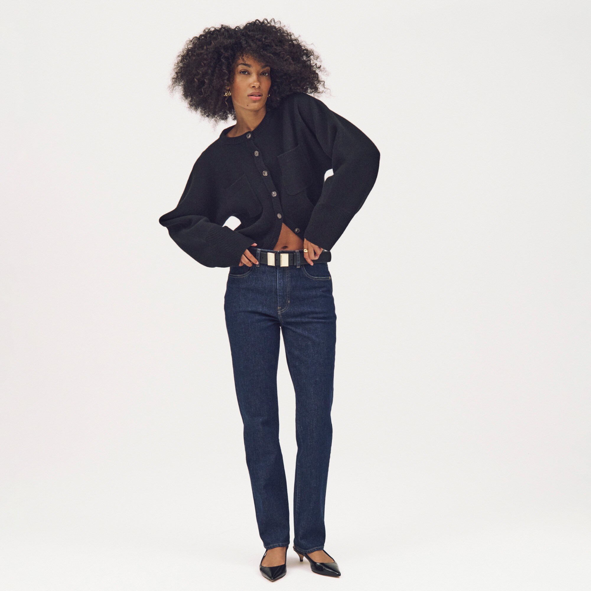 Slim straight jean