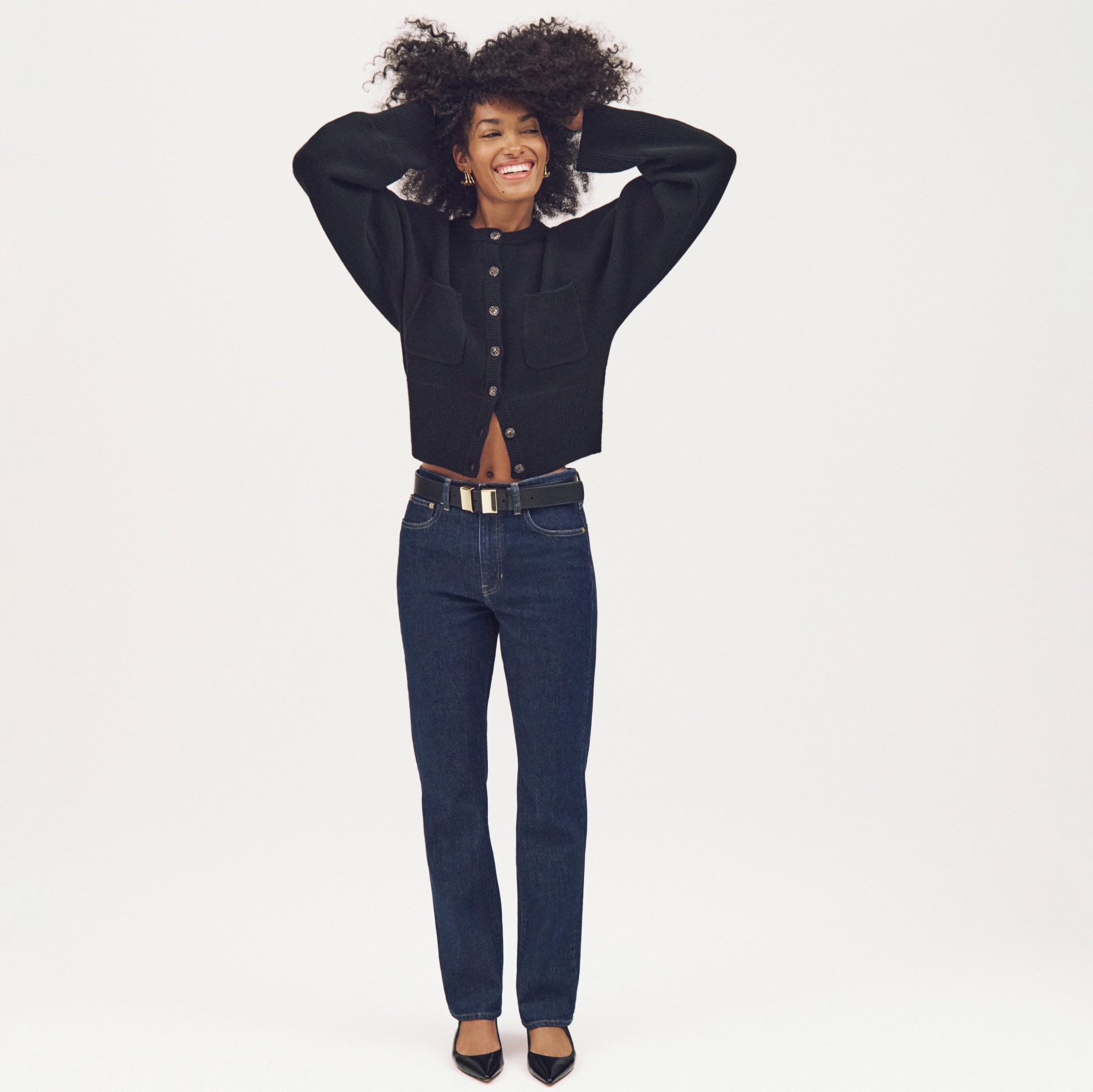 Slim straight jean
