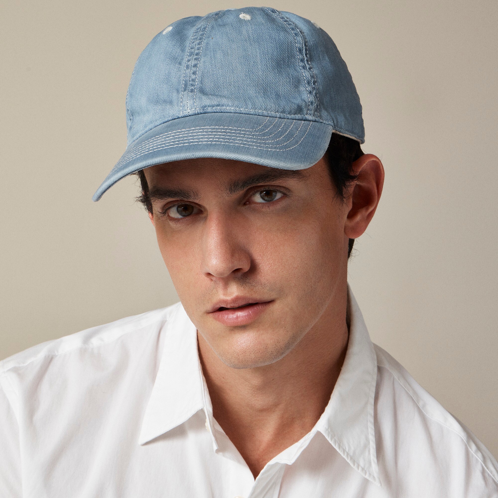 mens Denim baseball cap