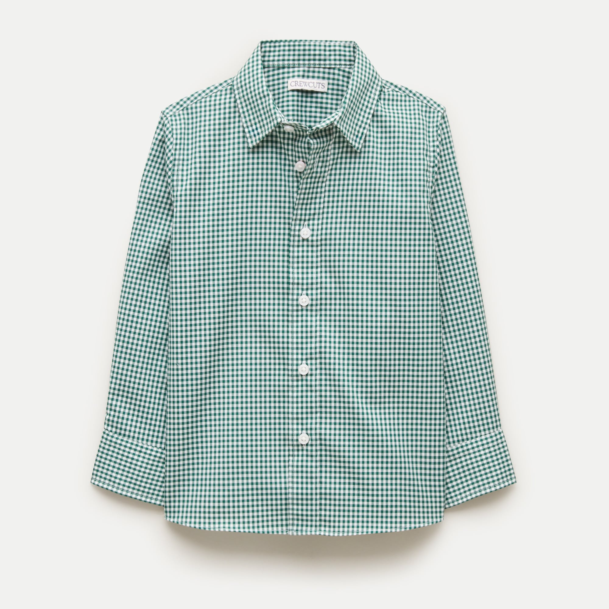Boys' Ludlow Premium fine cotton dress shirt in print