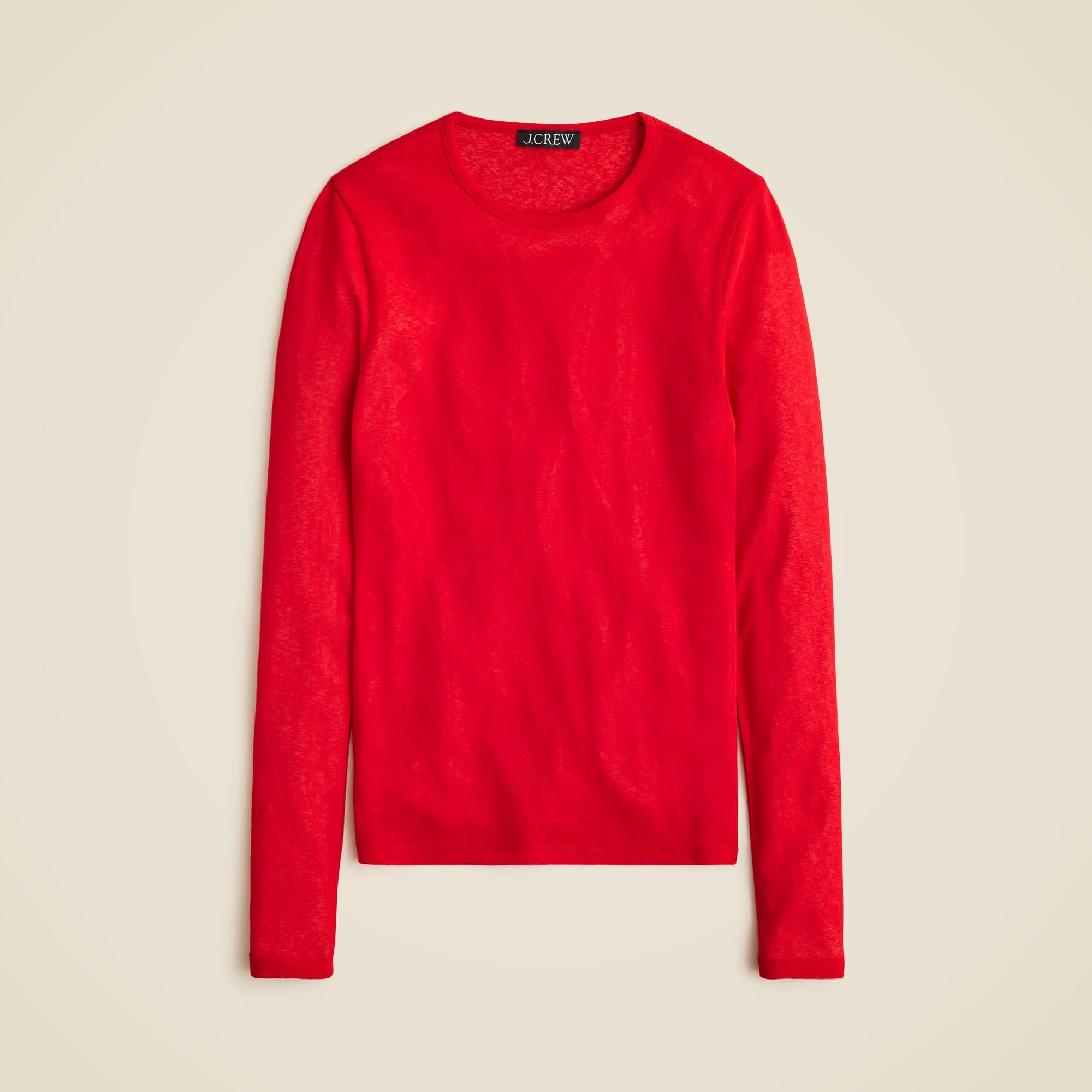 womens Sheer long-sleeve top
