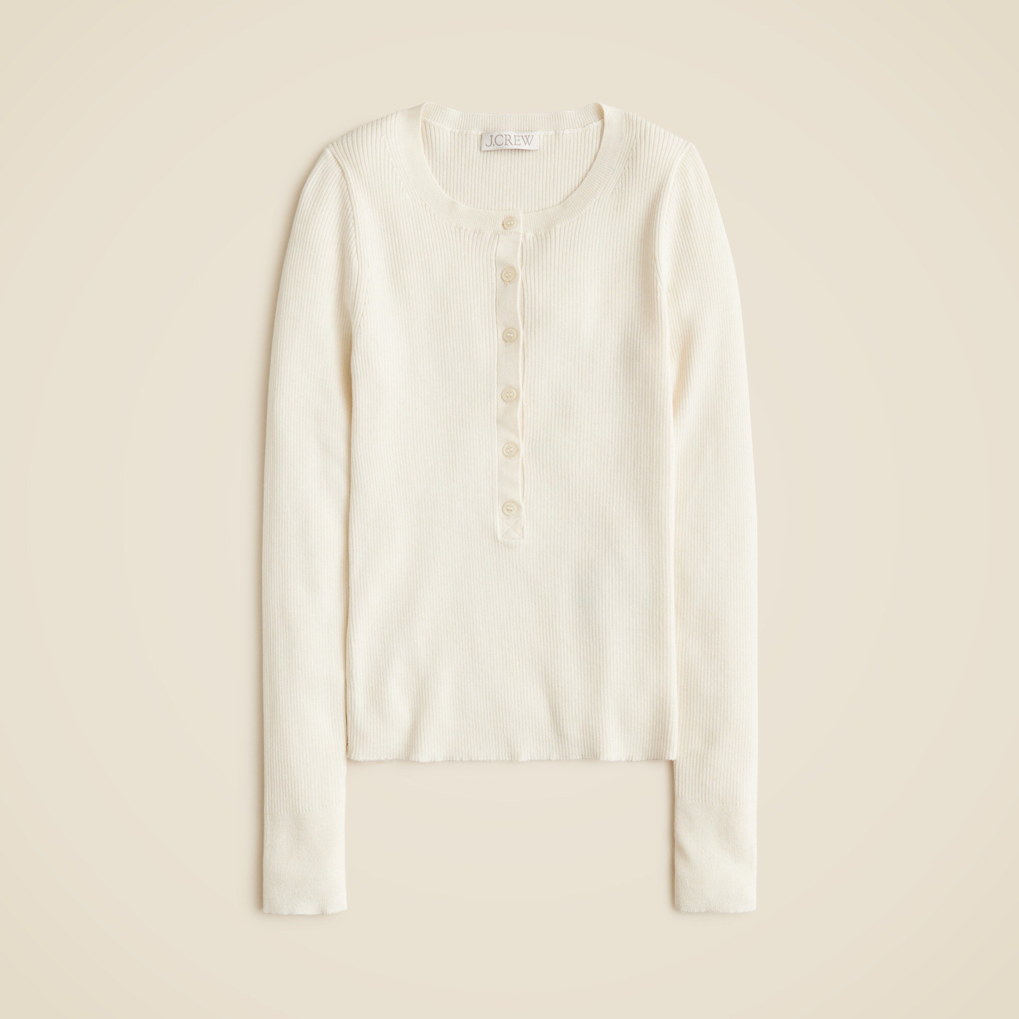 Henley sweater in TENCEL™ blend