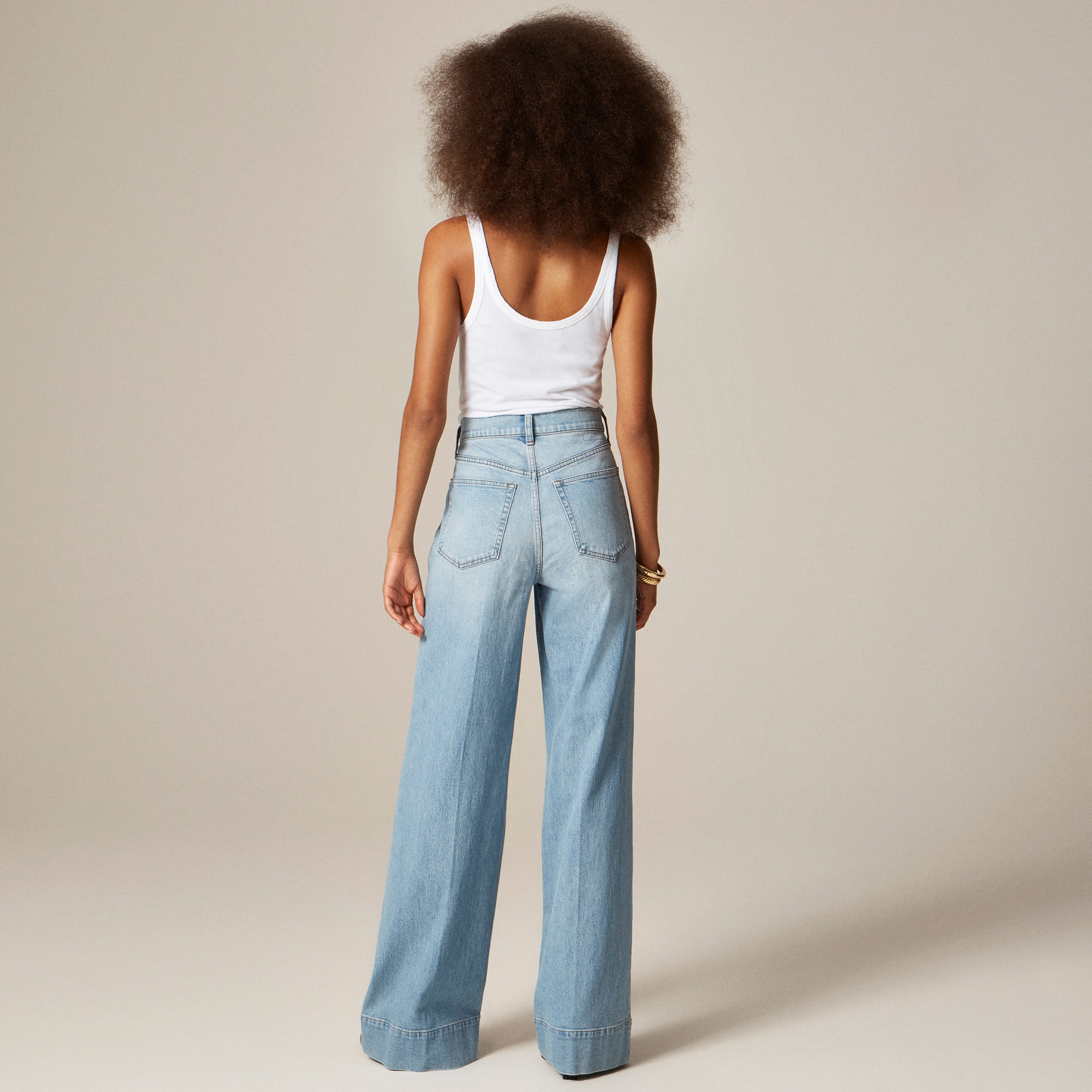 Denim trouser jean