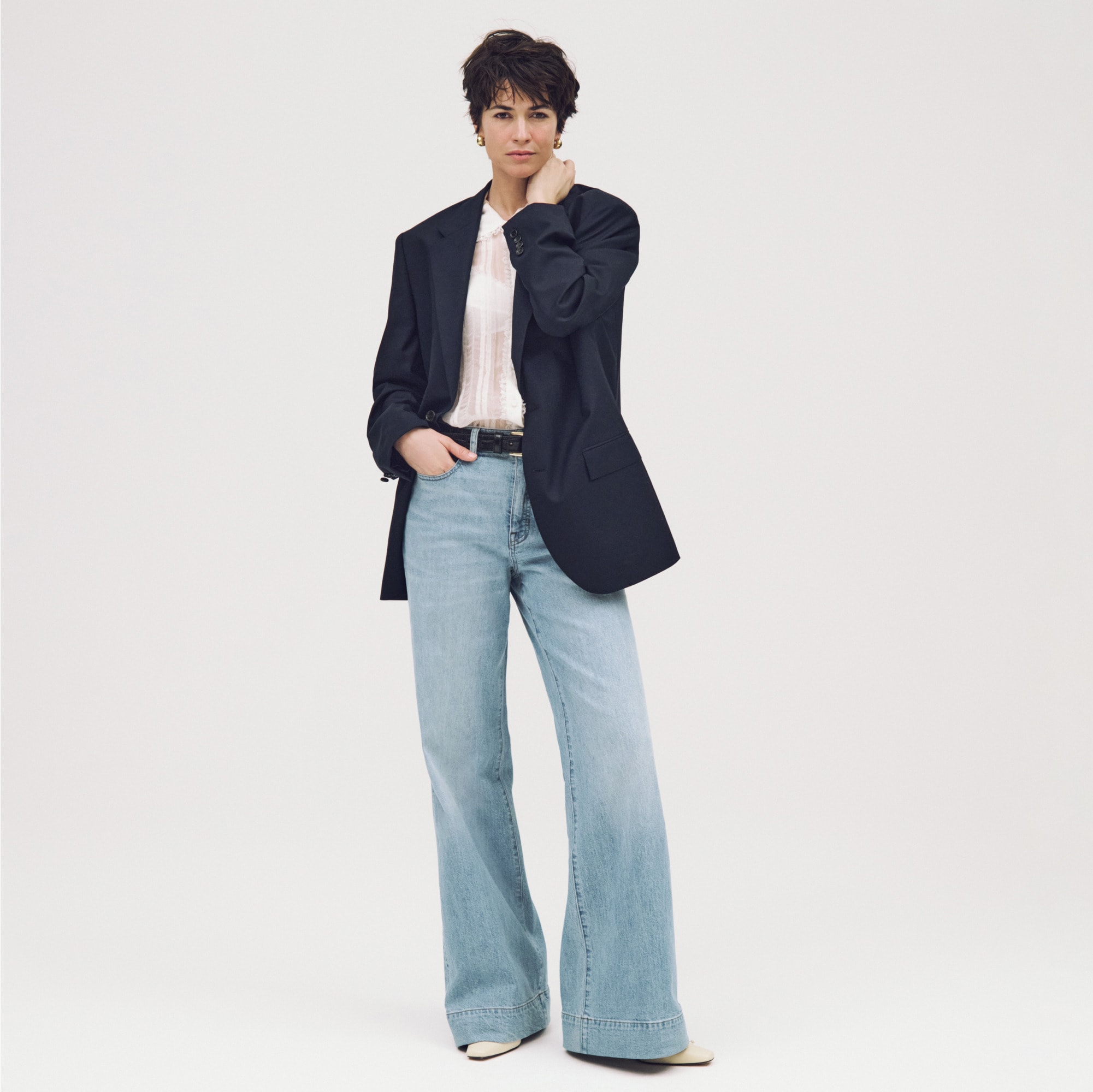 Denim trouser jean