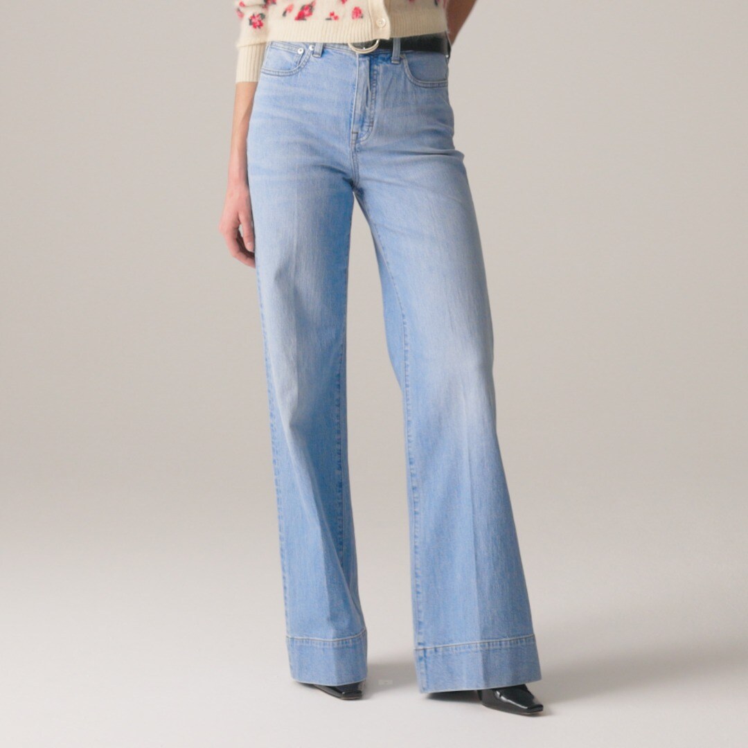 Denim trouser jean