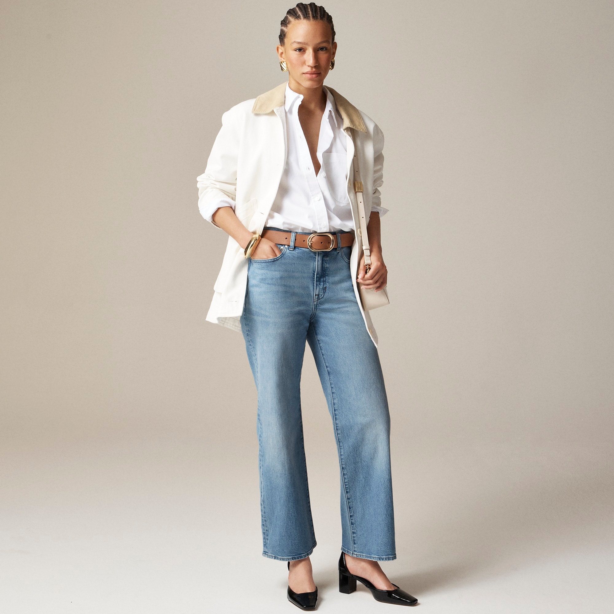 Slim-wide jean